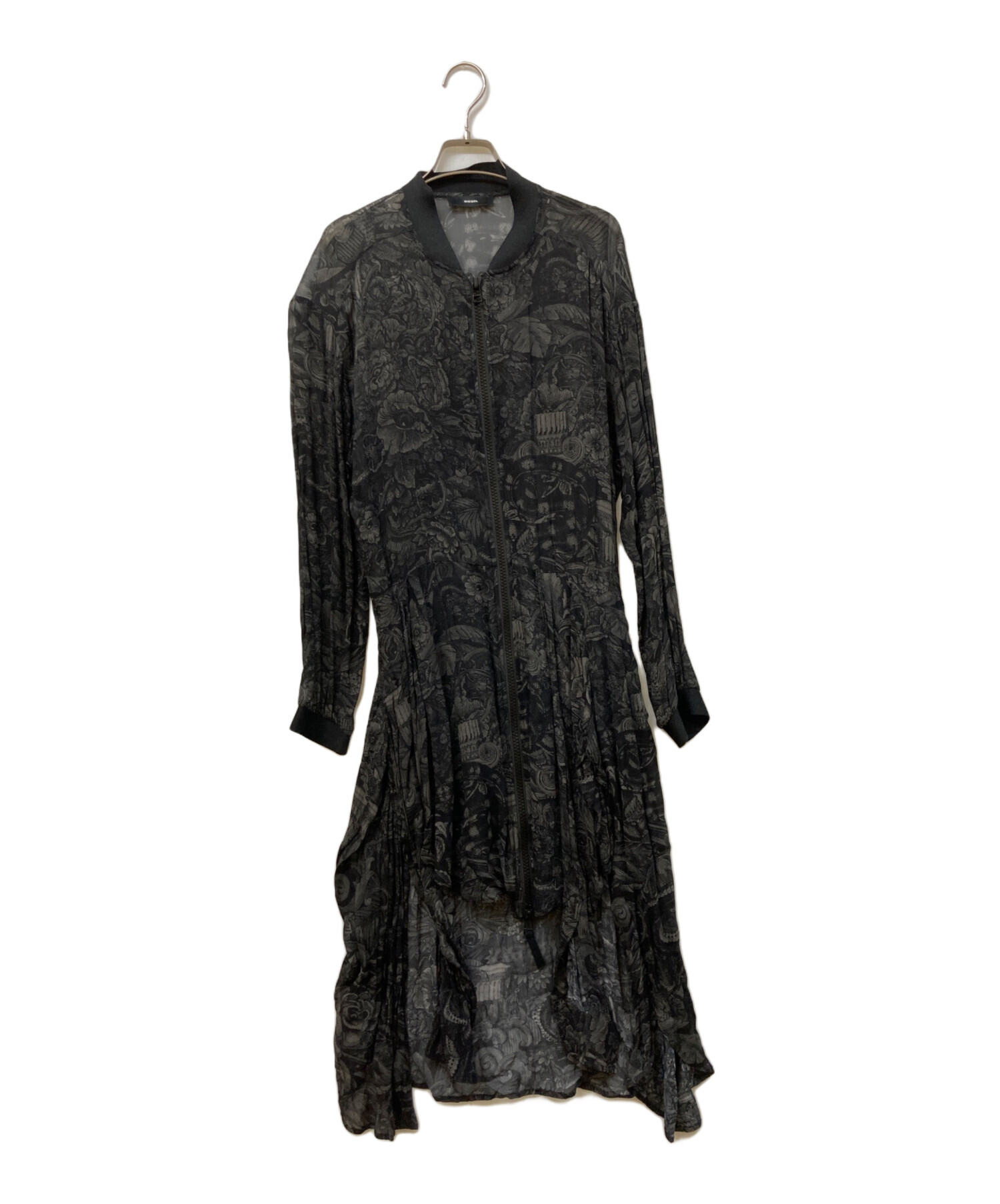 中古・古着通販】DIESEL (ディーゼル) シアーロングワンピース