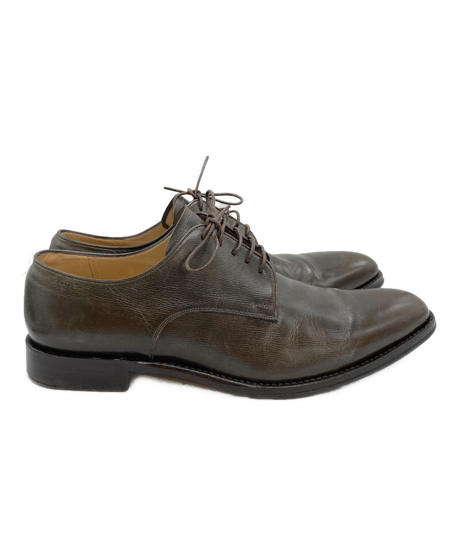 未使用|バリー|Uチップ|レザー|6.5|茶|i1957 中古・古着通販】BALLY (バリー) レザーシューズ ブラウン サイズ:8 2