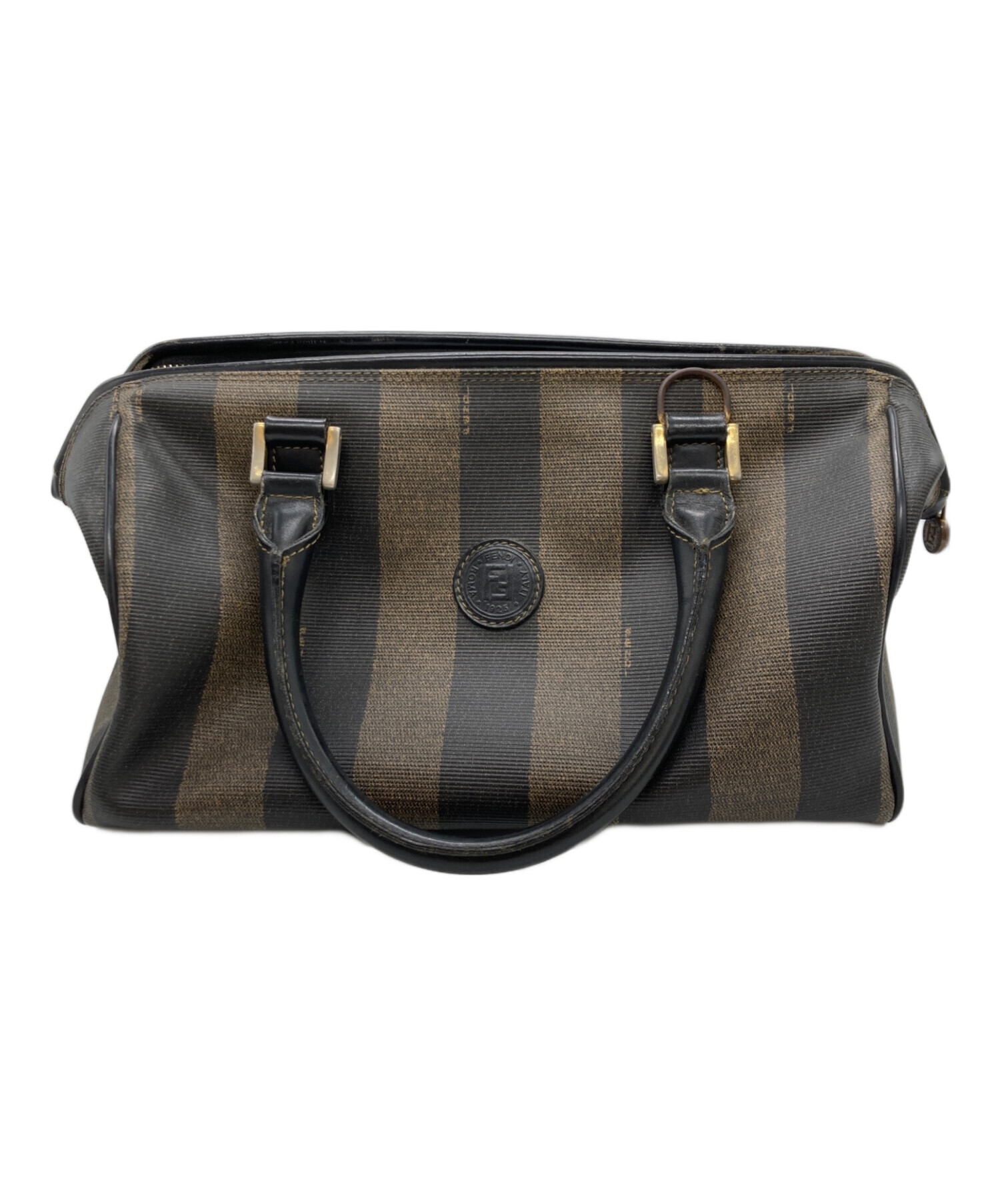 【未使用】FENDI フェンディ ペカン ミニボストンバッグ 中古・古着通販】FENDI (フェンディ) ペカン柄ミニボストンバッグ