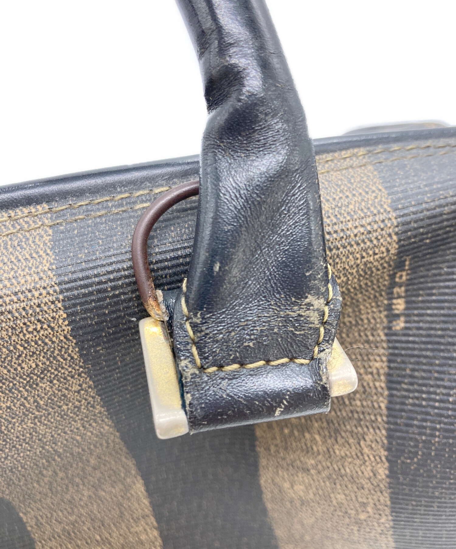 中古・古着通販】FENDI (フェンディ) ペカン柄ミニボストンバッグ