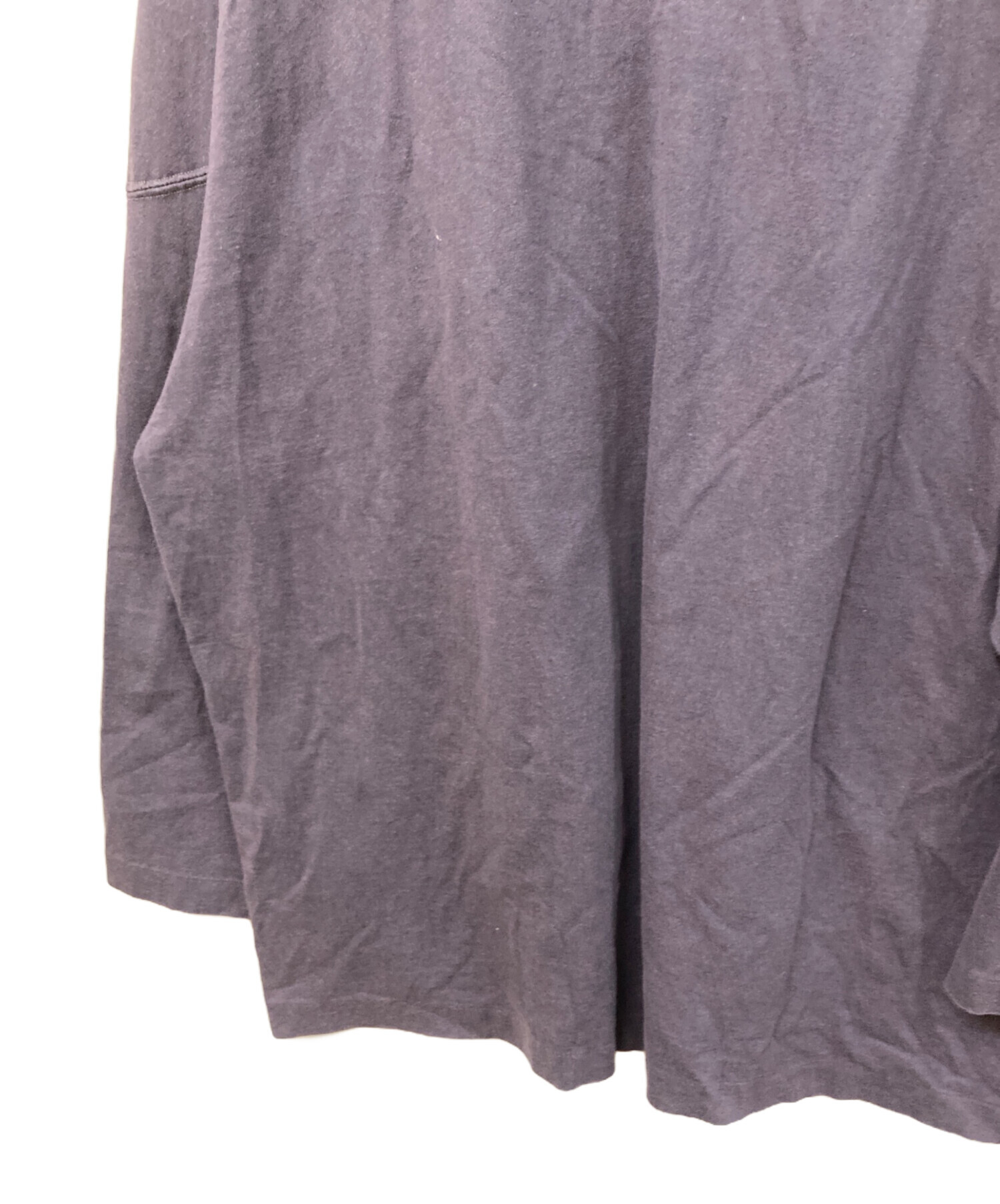 中古・古着通販】COMOLI (コモリ) フットボールTシャツ ネイビー