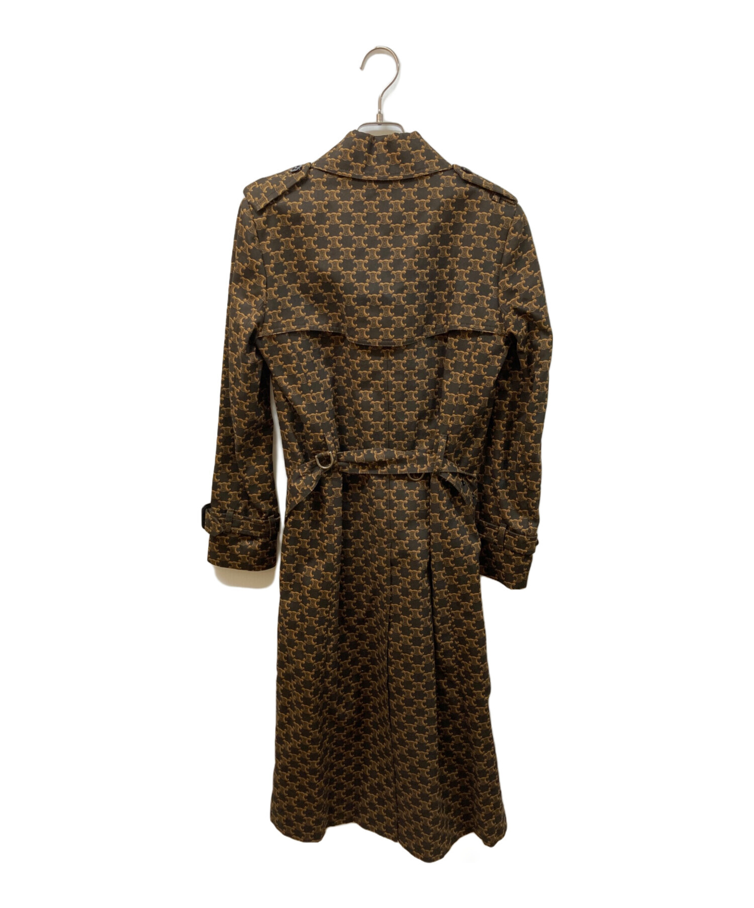 中古・古着通販】CELINE (セリーヌ) リオンフ柄 トレンチコート