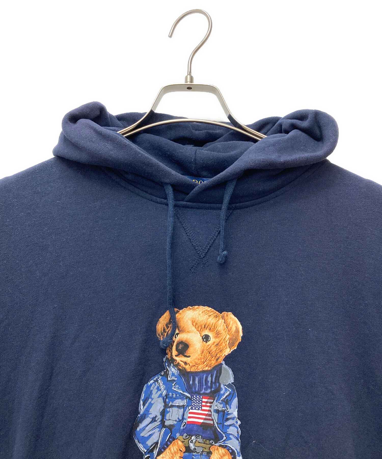 ポロラルフローレン ポロベアパーカー(M)古着 | DFK.QC.CA