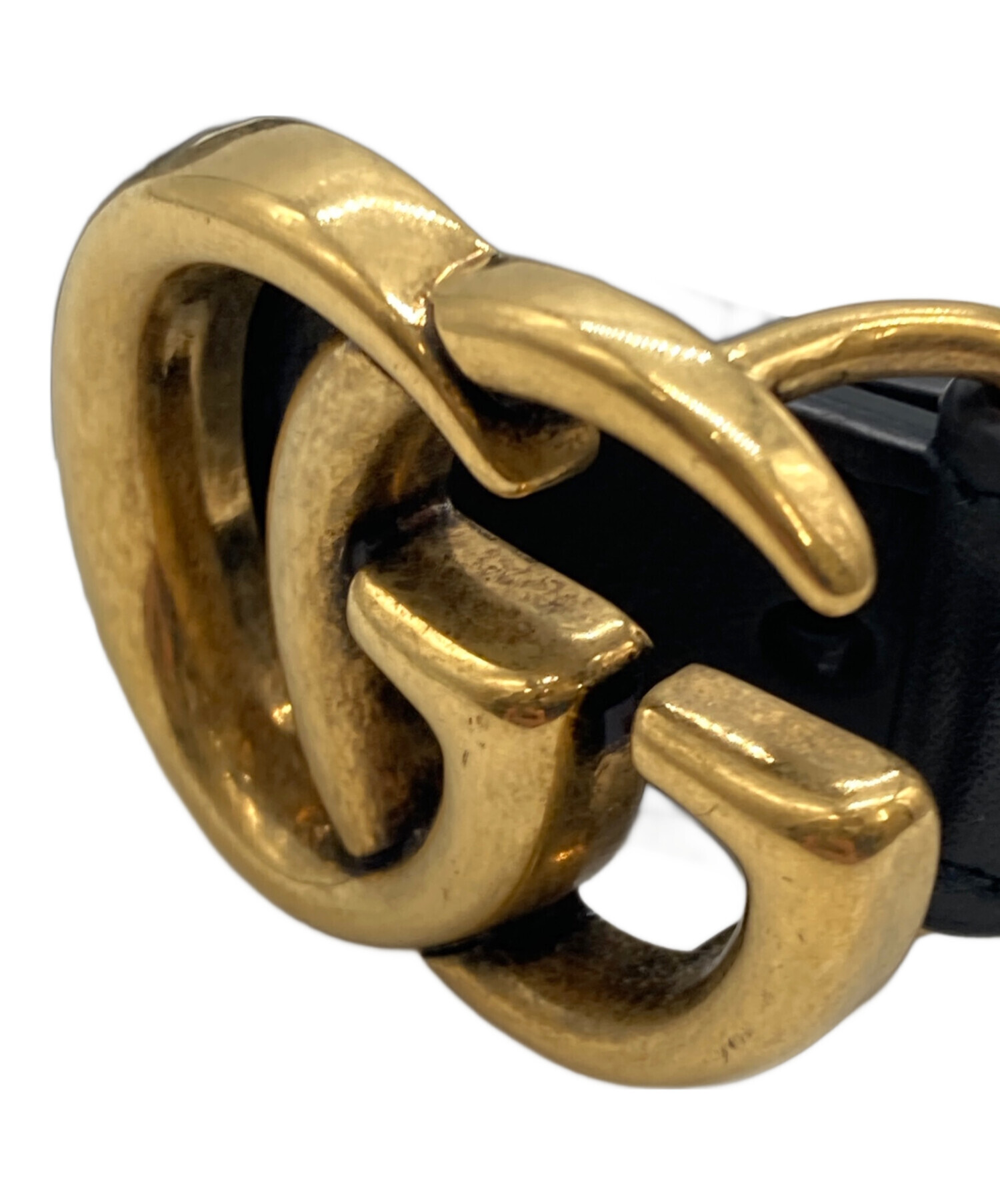 中古・古着通販】GUCCI (グッチ) ダブルGバックルベルト 409417