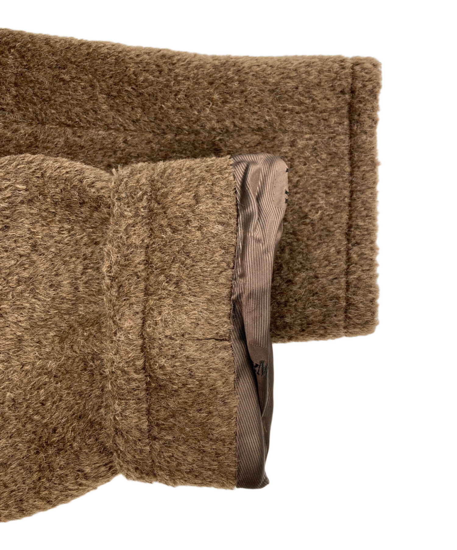 マックスマーラ　ショートコート　オーバーサイズ　アルパカ　ウール　シャギー　40 マックスマーラ ショートコート オーバーサイズ アルパカ ウール