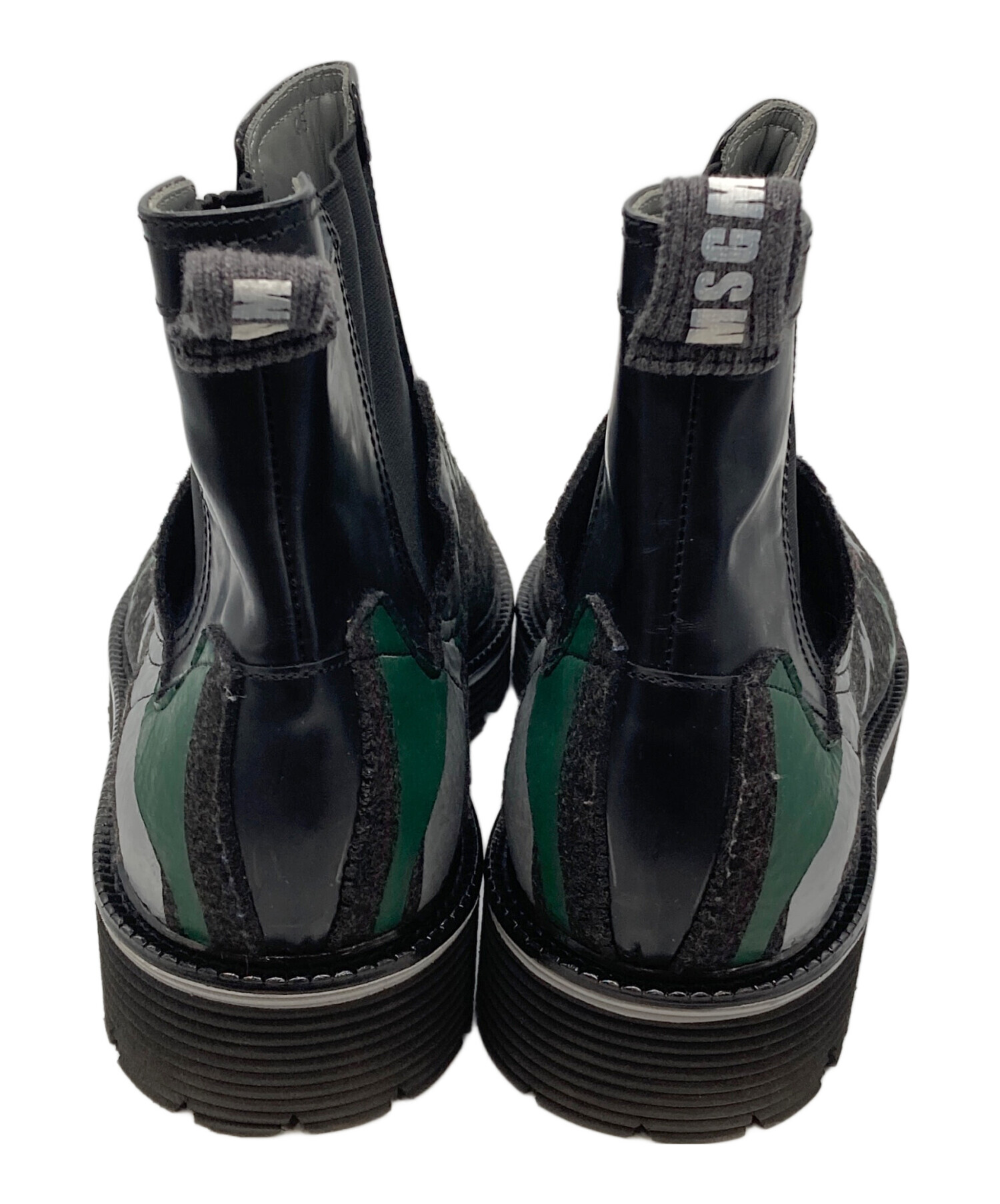 中古・古着通販】MSGM (エムエスジーエム) サイドゴアブーツ 1940MS20