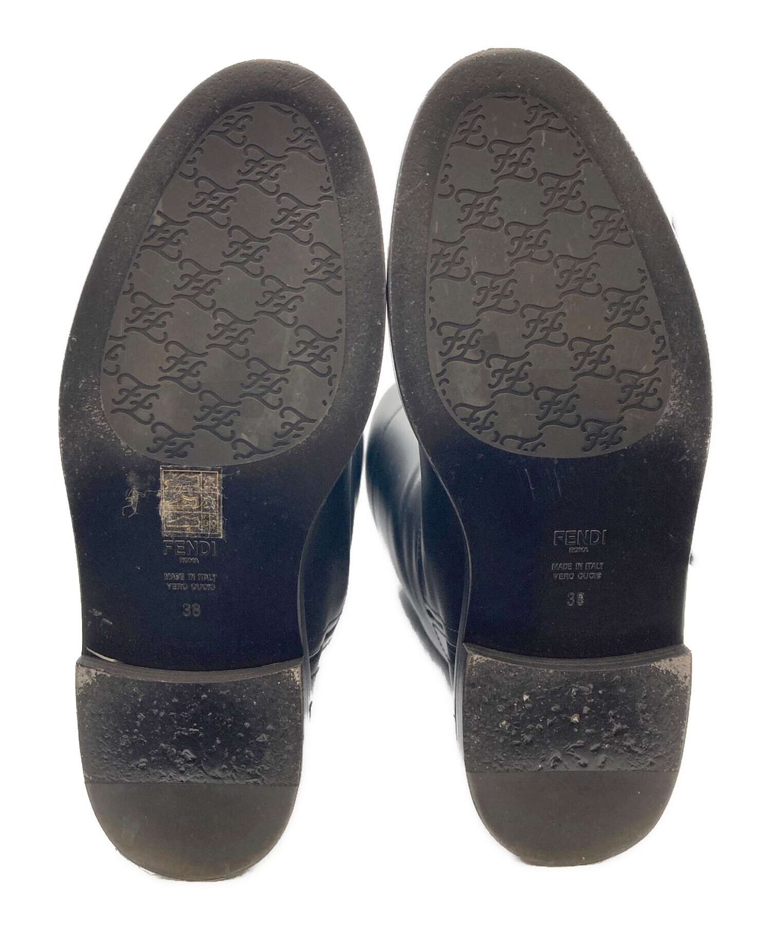 中古・古着通販】FENDI (フェンディ) Karligraphy Boots ブラック