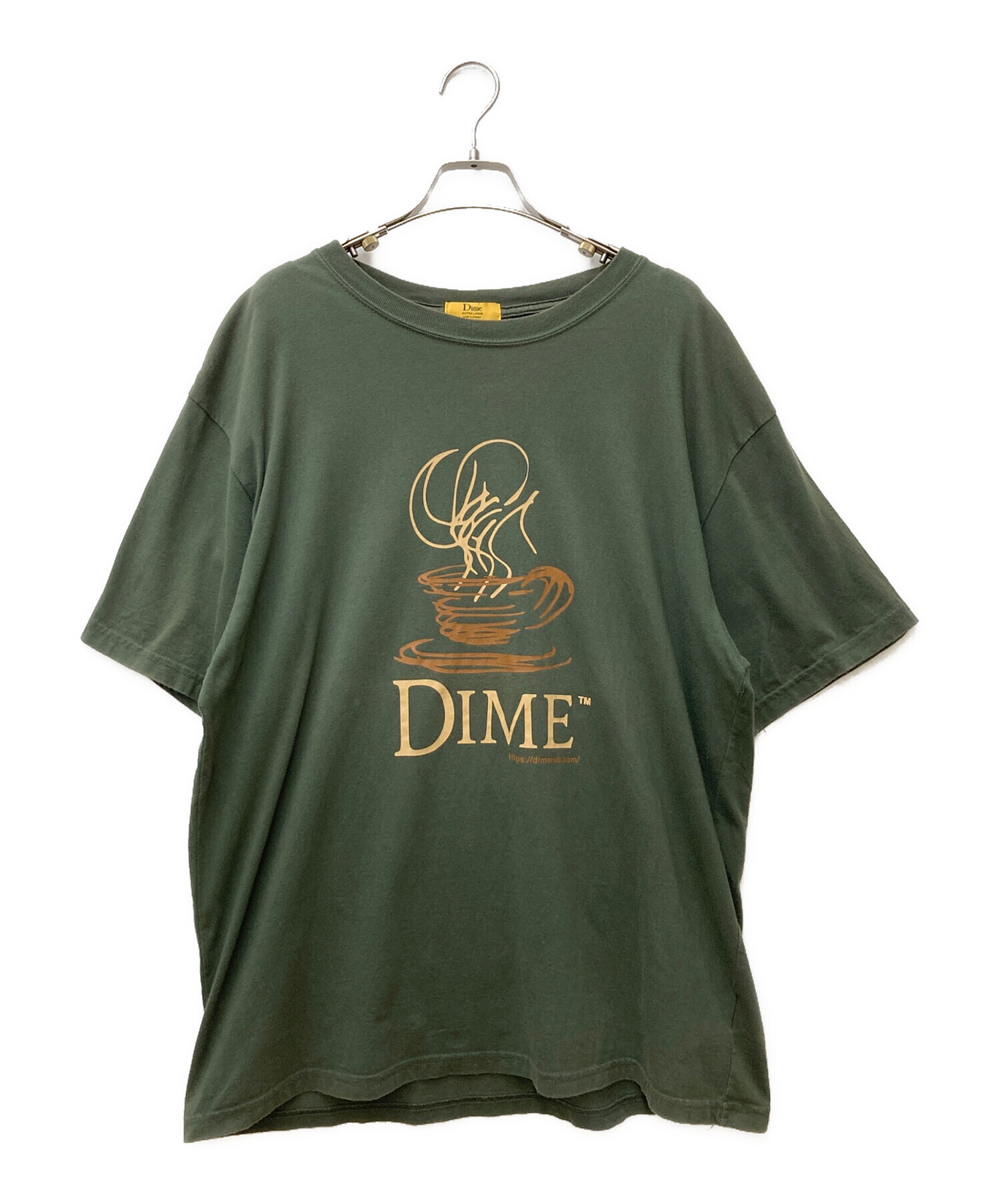 中古・古着通販】Dime (ダイム) Tシャツ グリーン サイズ:EXTRA LARGE 