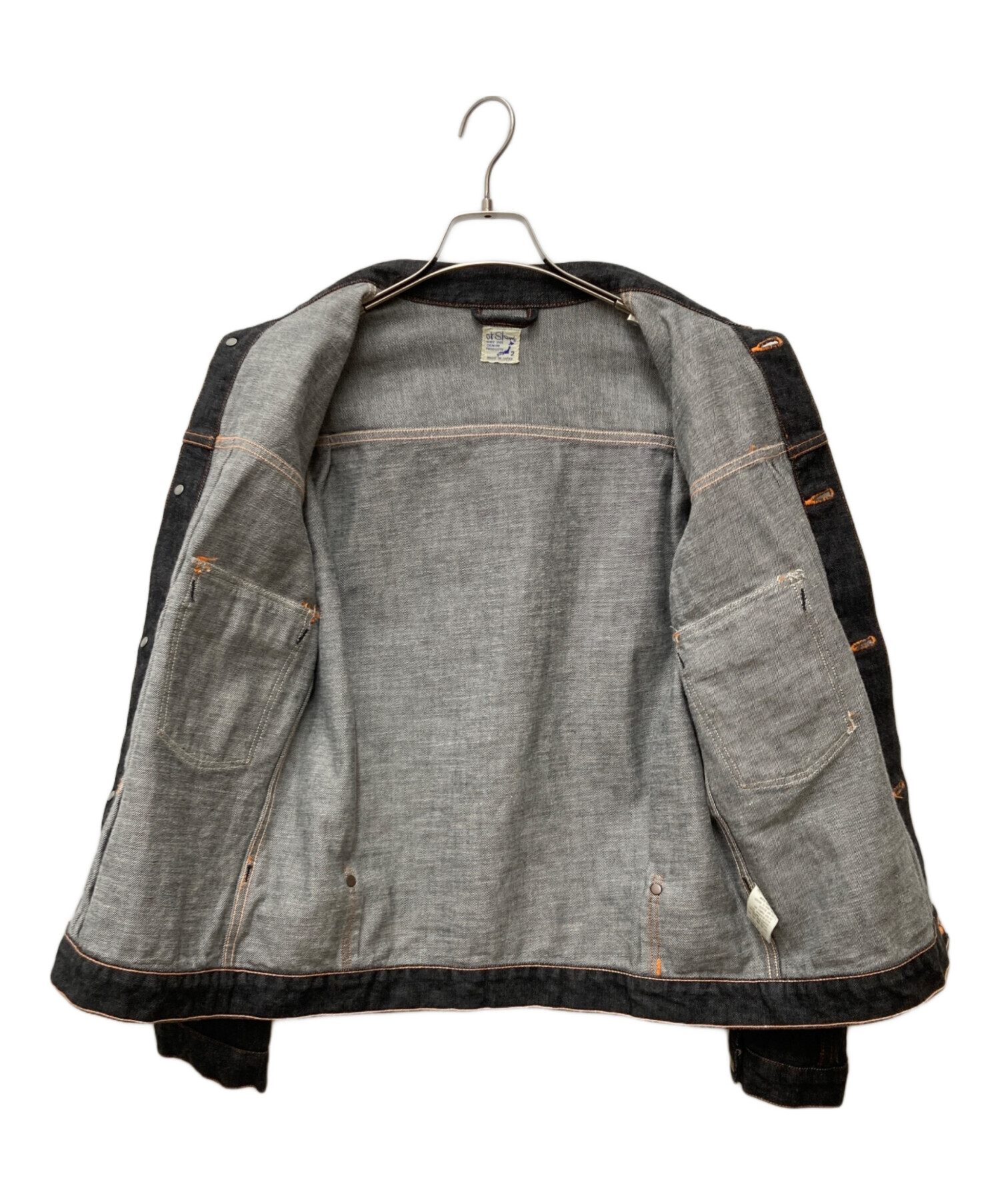 オアスロウ2ndデニムジャケット【サイズS】 orSlow オアスロウ TYPE2 50'S DENIM JACKET 2nd デニムジャケット G