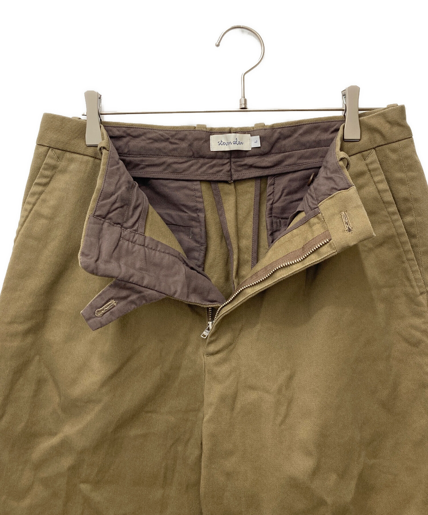 リバ様 中古・古着通販】STEVEN ALAN (スティーブンアラン) DRIL SUPER BAGGY