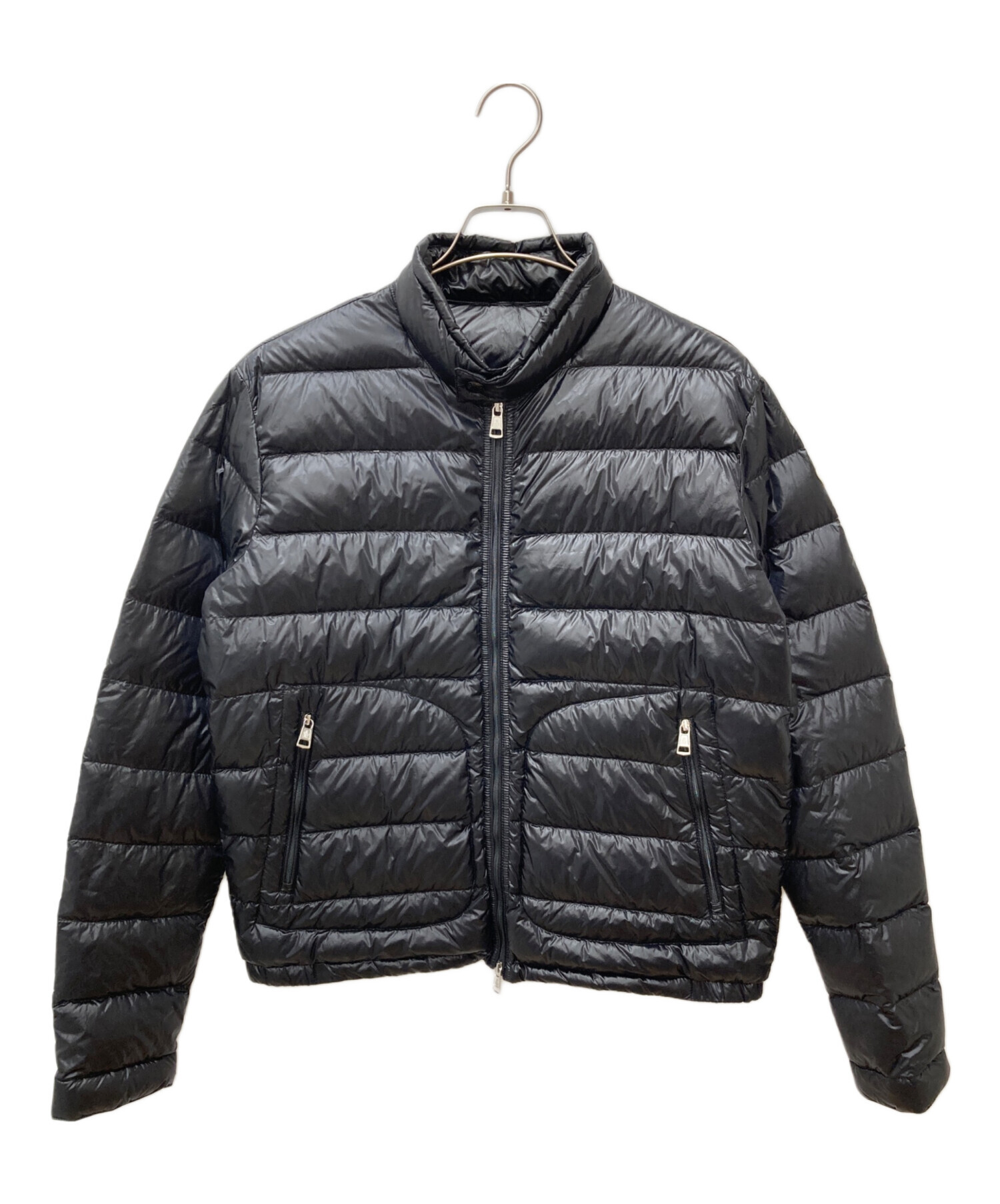 【未使用級】MONCLER ダウンジャケット サイズ2 総柄 黒 未使用級】MONCLER ダウンジャケット サイズ2 総柄 黒 moncler ダウン