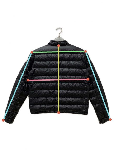 中古・古着通販】MONCLER (モンクレール) ダウンジャケット ブラック