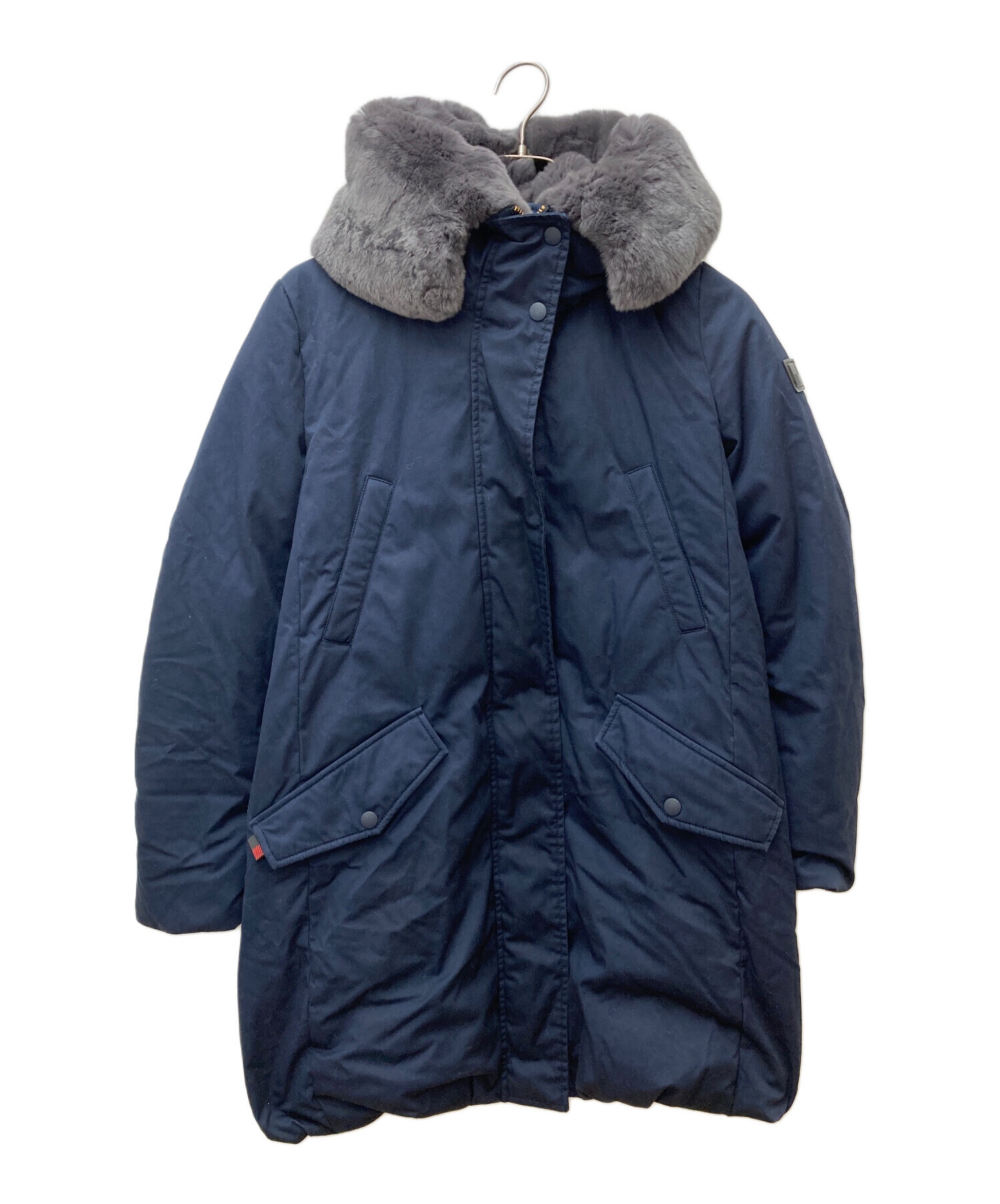 中古・古着通販】WOOLRICH (ウールリッチ) ファー付きダウンコート 