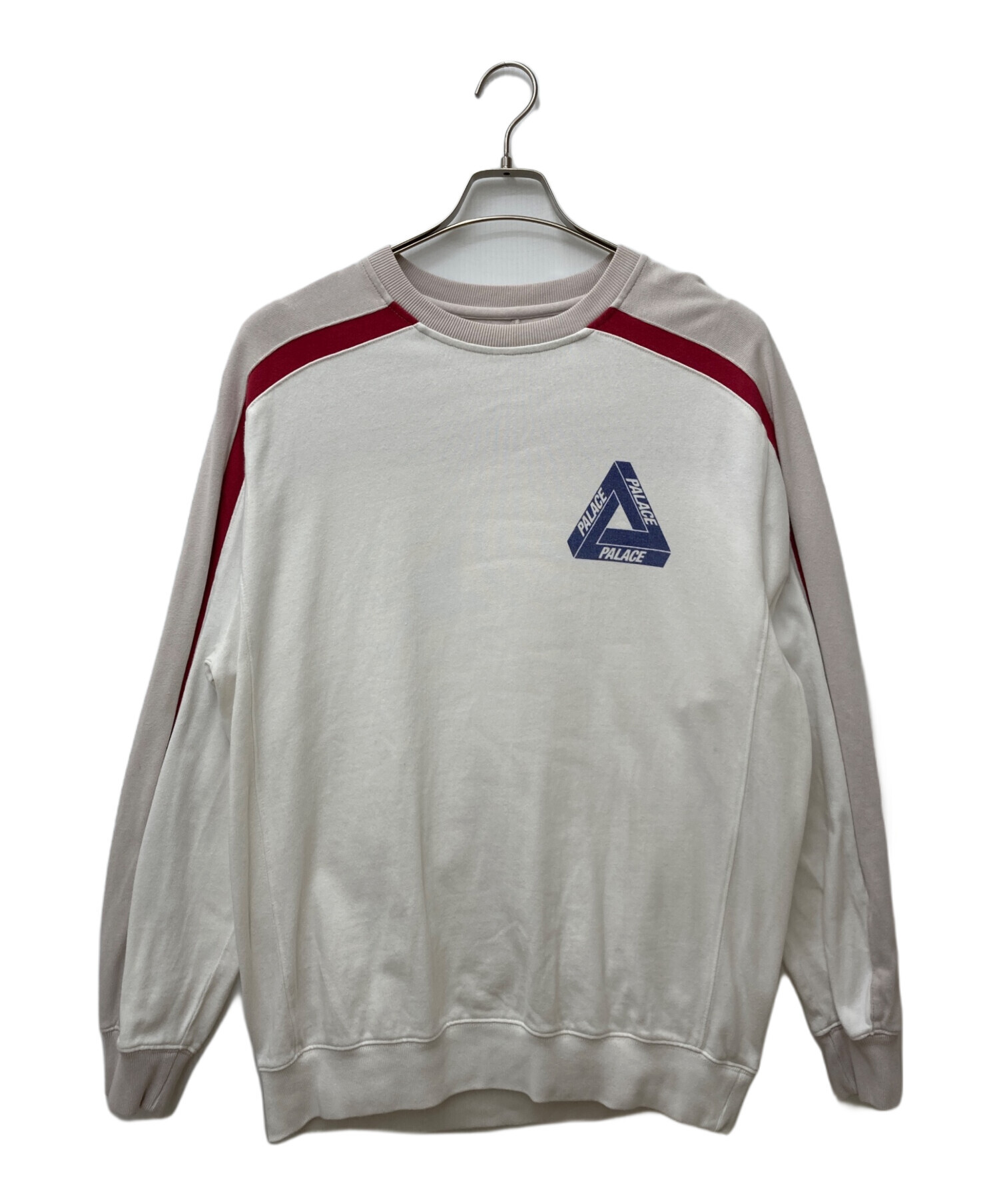 中古・古着通販】PALACE (パレス) スウェット ホワイト サイズ:L 