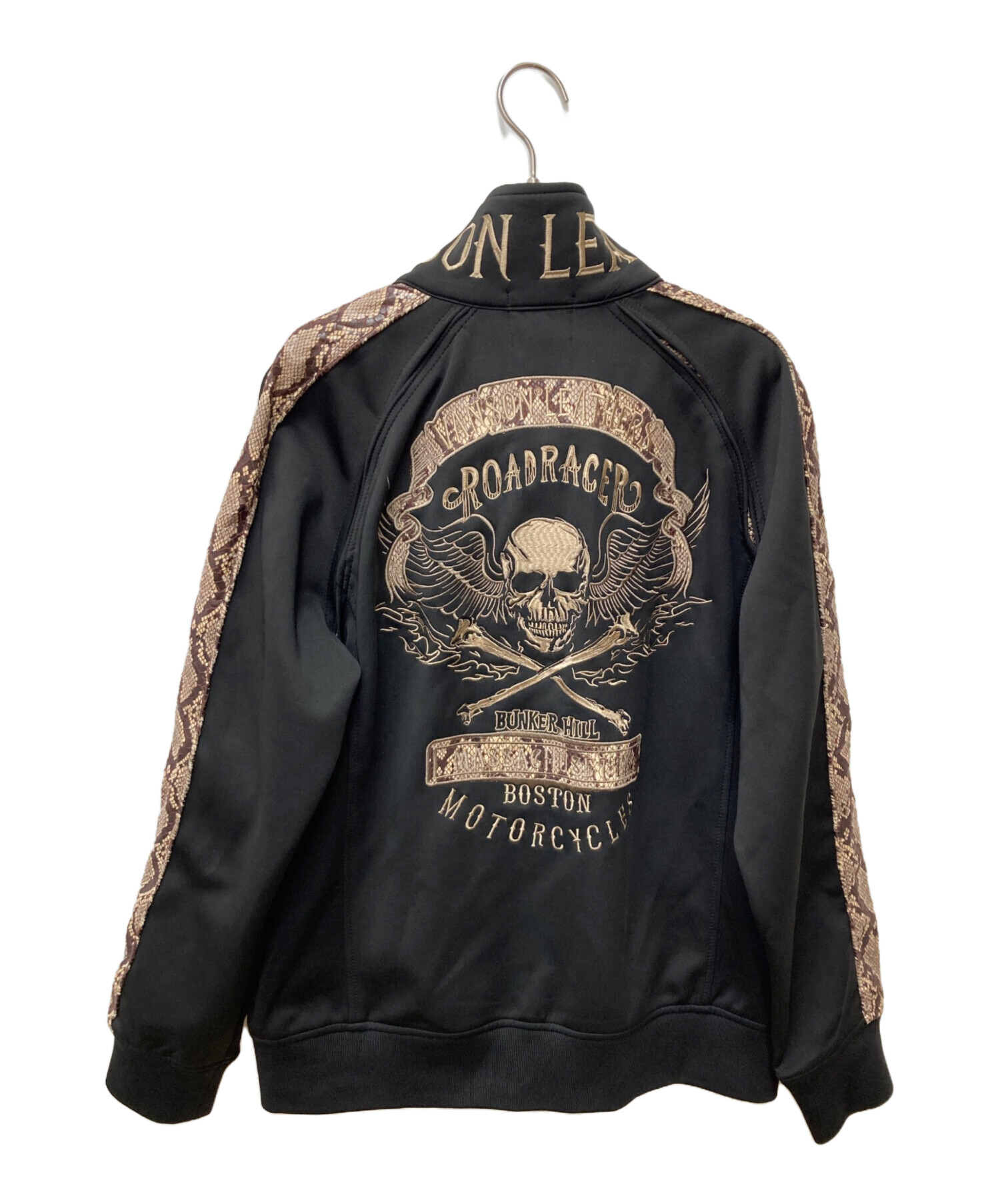 中古・古着通販】VANSON (バンソン) トラックジャケット ブラック 
