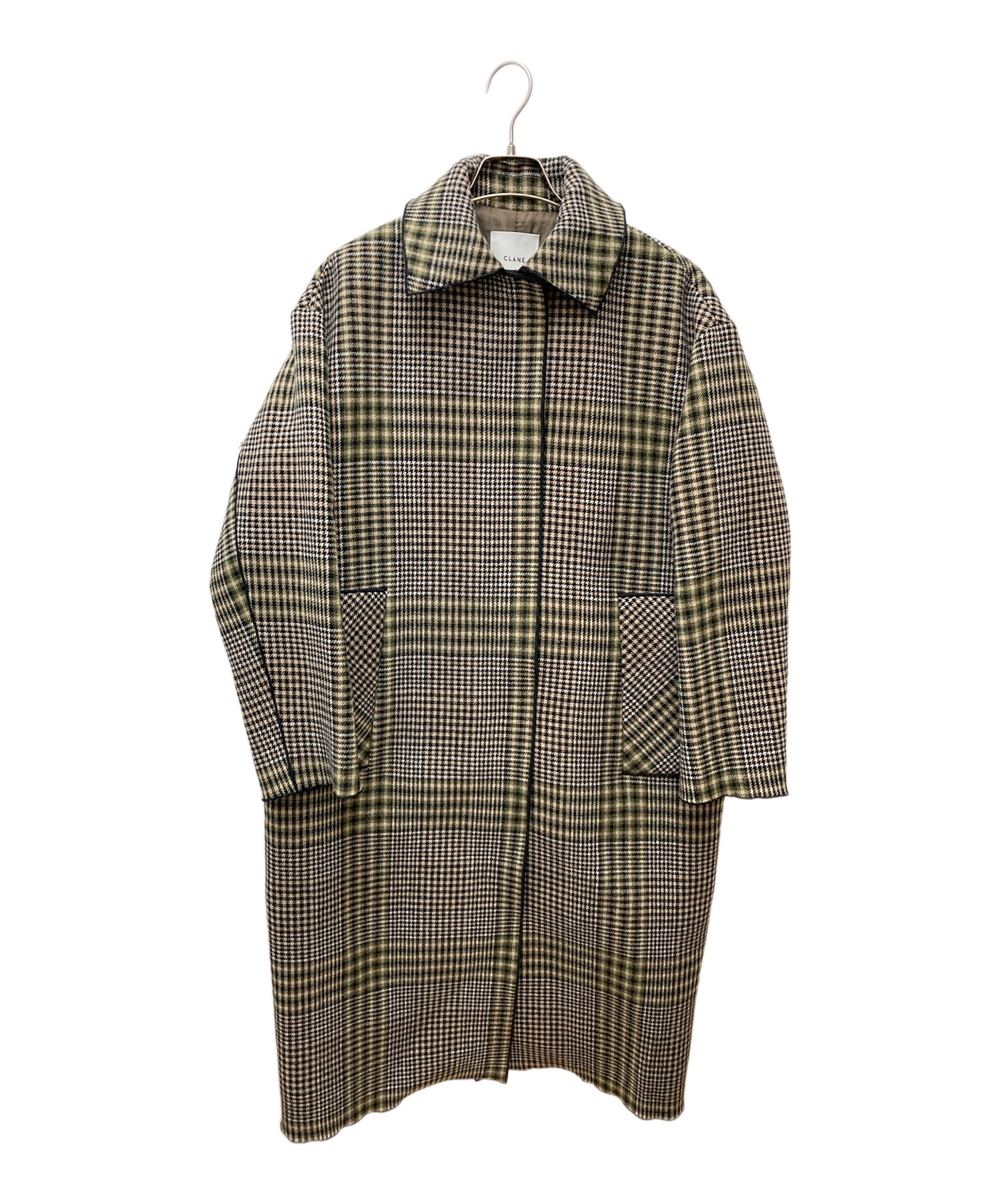 中古・古着通販】CLANE (クラネ) ミックスチェックステンカラー