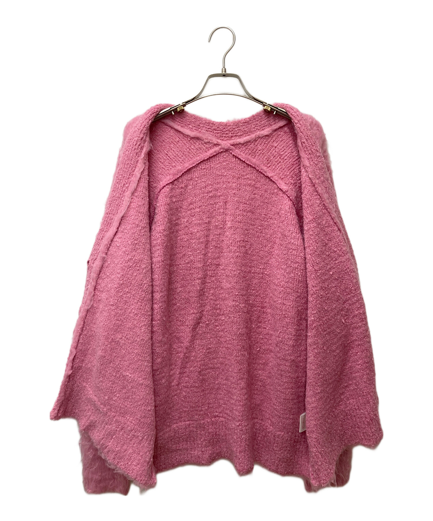 メゾンスペシャル ニットカーディガン ピンク MAISON SPECIAL MAISON SPECIAL（メゾンスペシャル） カーディガン Reversible Knit