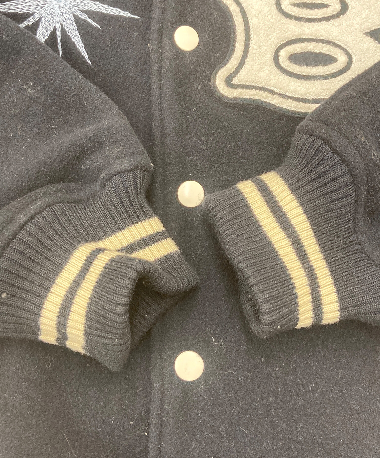 中古・古着通販】BoTT (ボット) Teddy Varsity Jacket 233boTT03