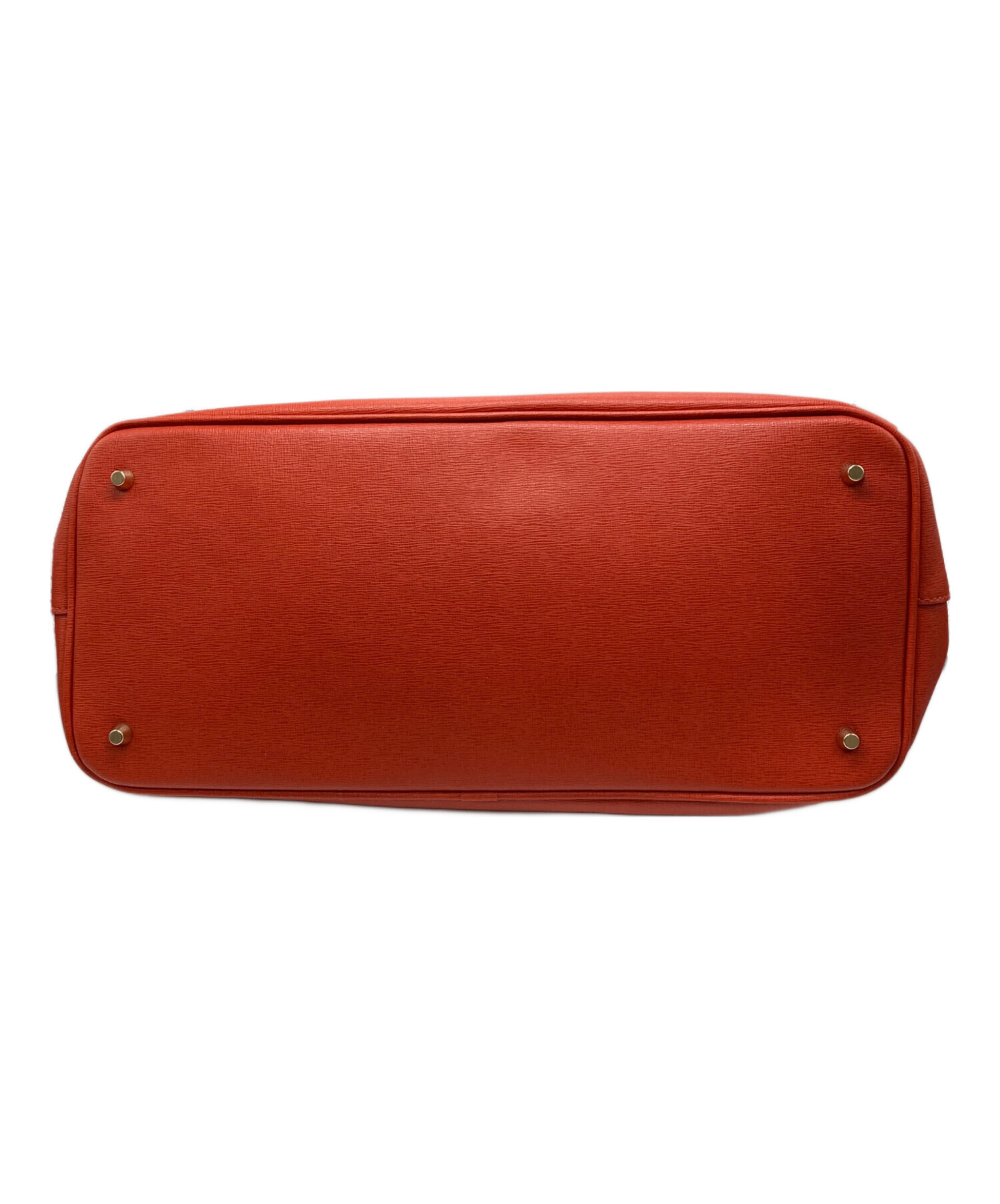 未使用品 フルラ トートバッグ エデン オレンジ肩掛けOK A4対応