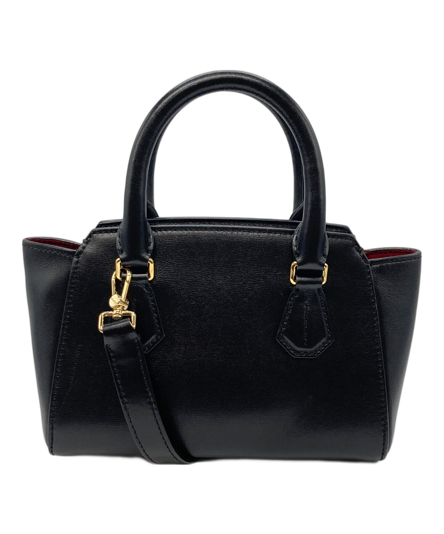 中古・古着通販】BALLY (バリー) 2WAYショルダーバッグ ブラック 