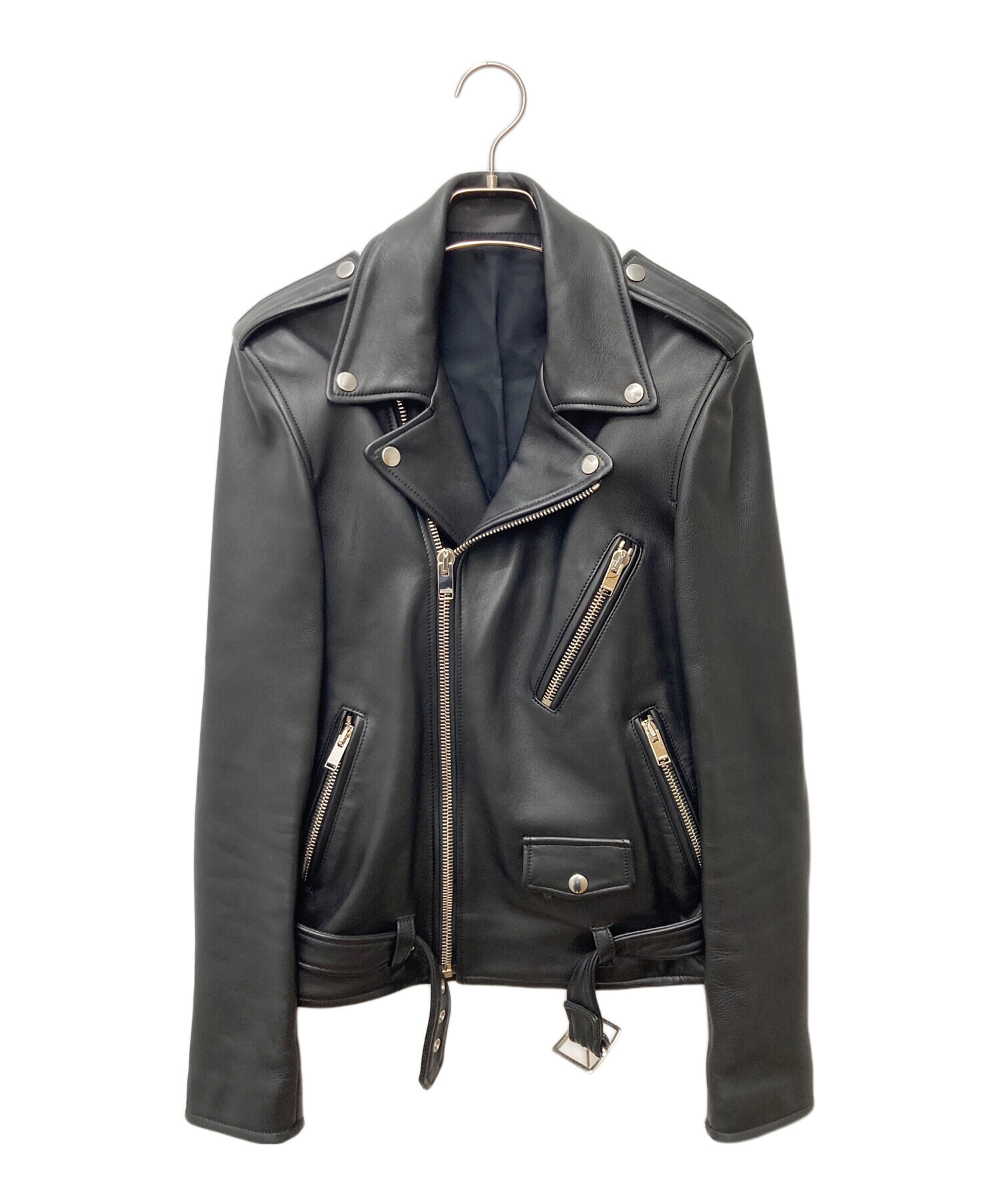 中古・古着通販】LITHIUM HOMME (リチウムオム・ファム) LAMB LEATHER 