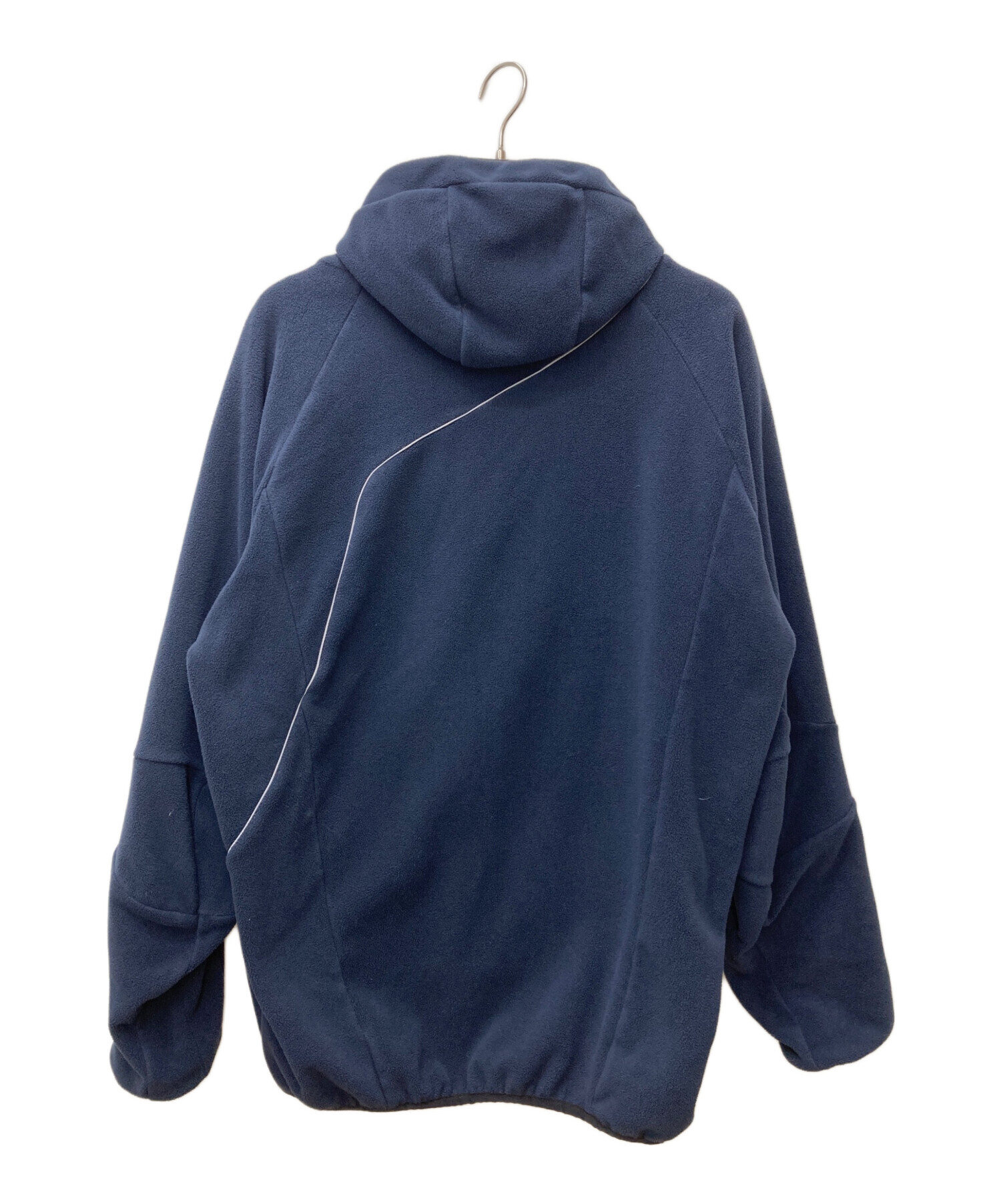 中古・古着通販】DESCENTE (デサント) フリースアノラック ネイビー