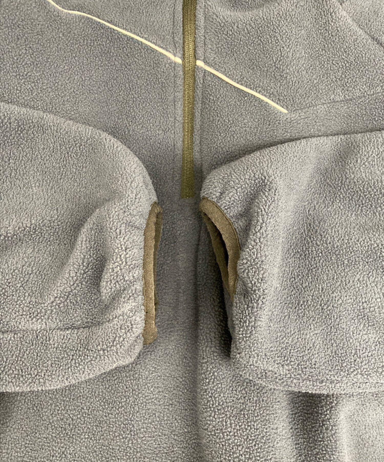 中古・古着通販】DESCENTE (デサント) フリースアノラック ネイビー