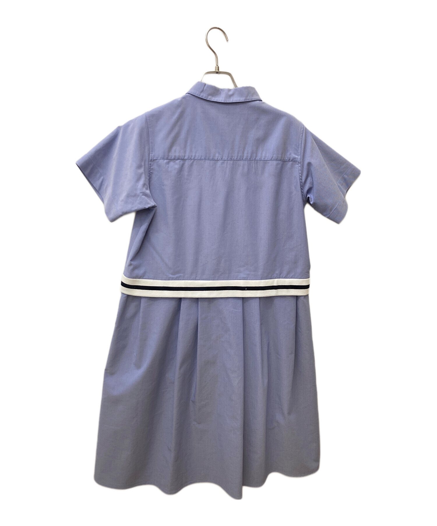 FRED PERRY 半袖ワンピース ブルー UK 10 【公式通販】