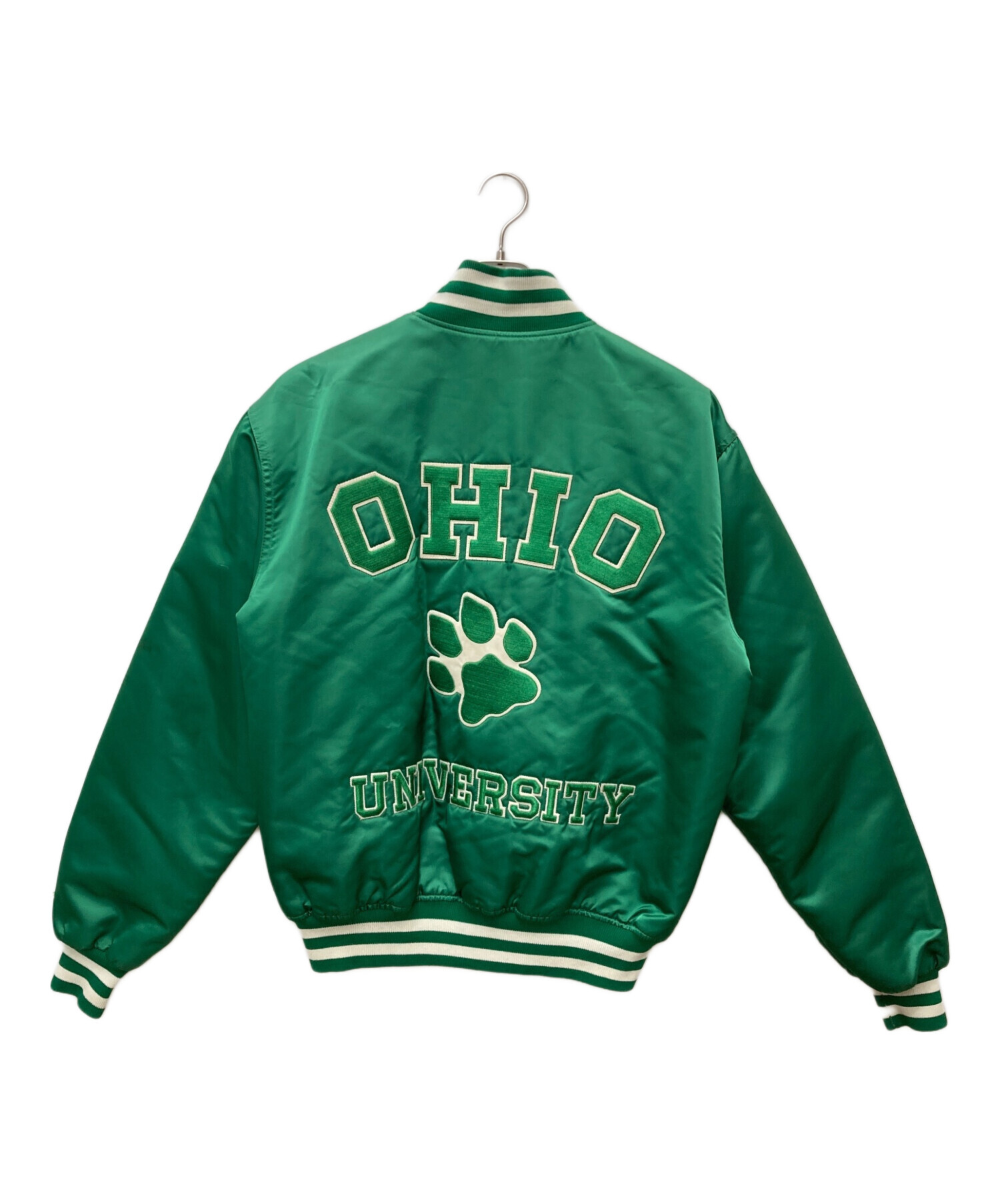 中古・古着通販】STARTER (スターター) スタジャン グリーン サイズ:XL