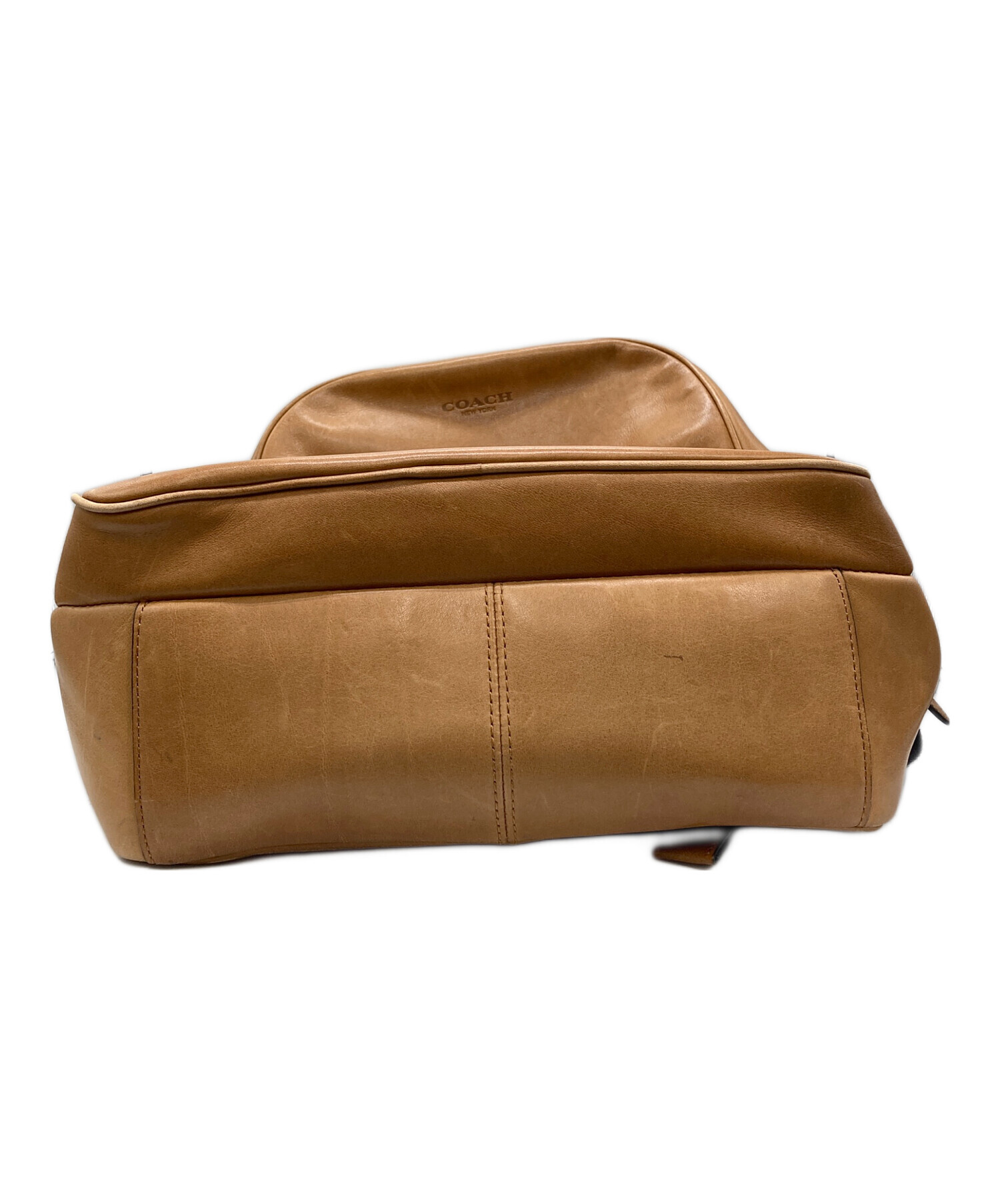 (中古)COACH レザーリュック 中古・古着通販】COACH (コーチ) ハドソン レザーリュック 72117