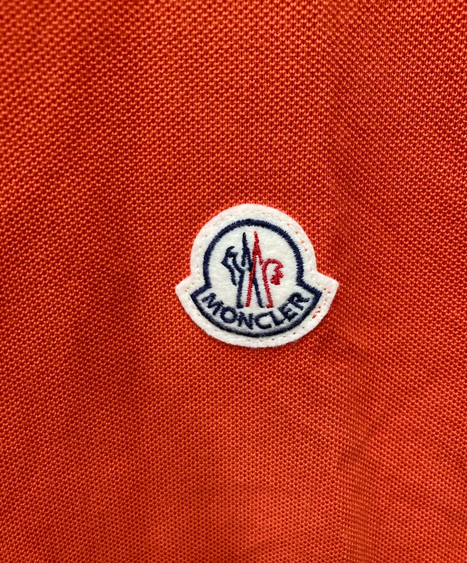 中古・古着通販】MONCLER (モンクレール) ワッペンポロシャツ 
