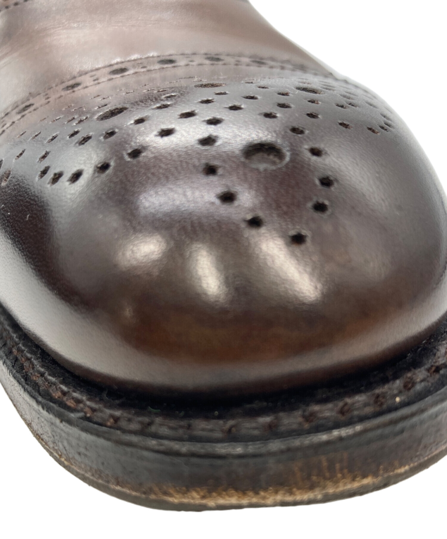 【ほぼ新品】CHEANEY ダークブラウン ウィングチップ JOSEPH CHEANEY arthur ブラウンウィングチップシューズ - メルカリ