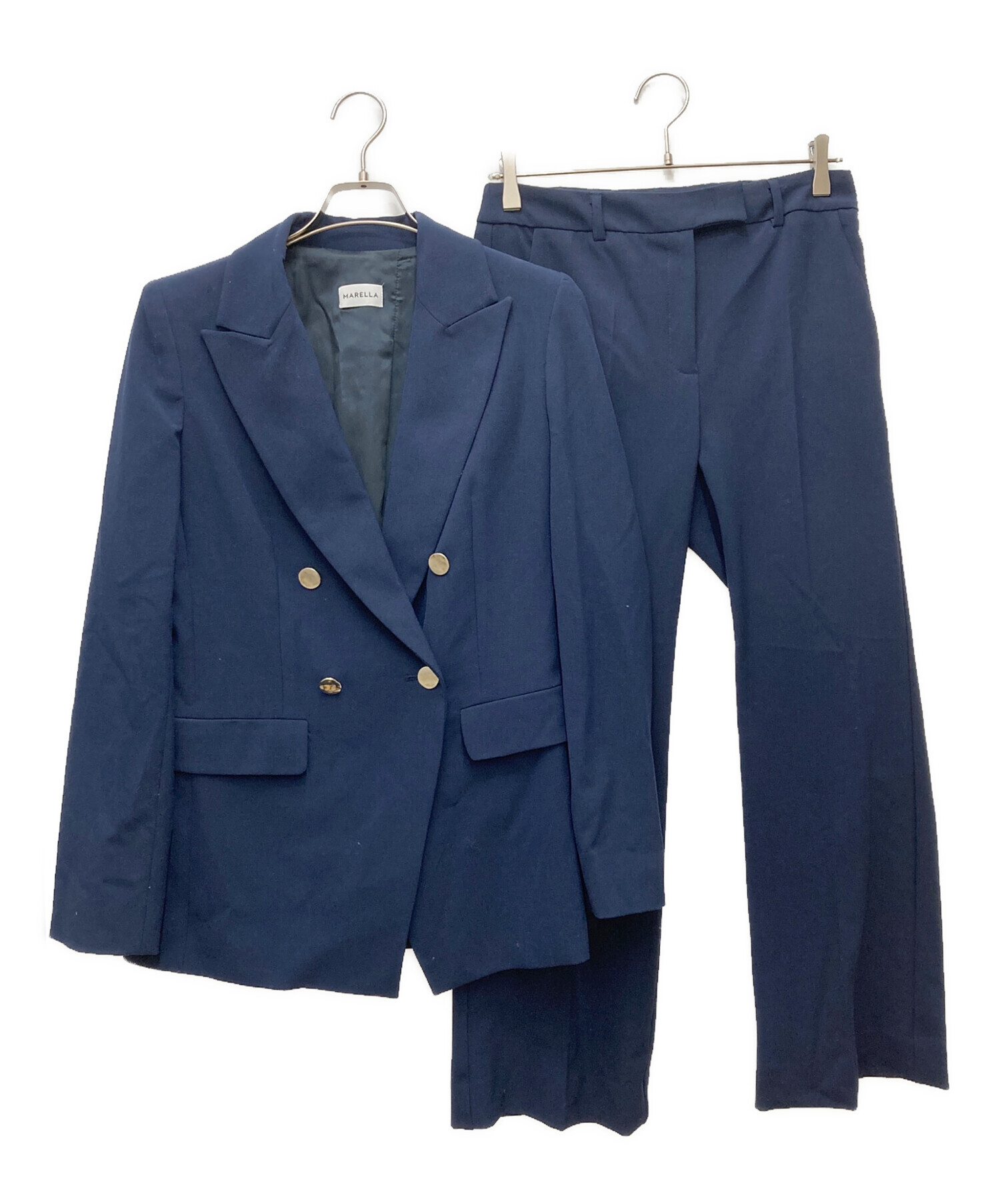 中古・古着通販】MARELLA (マレーラ) セットアップスーツ ネイビー