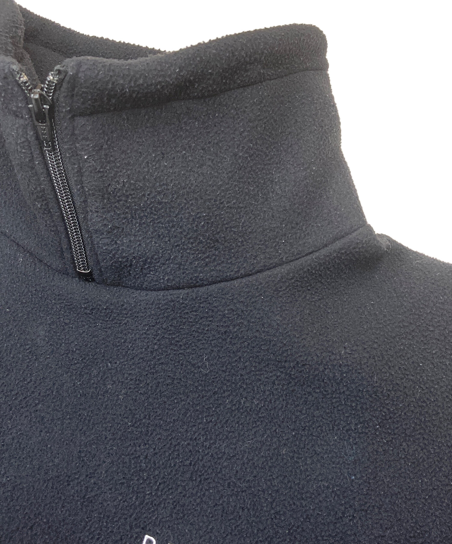 中古・古着通販】DESCENDANT (ディセンダント) BURY ZIP FLEECE BLACK