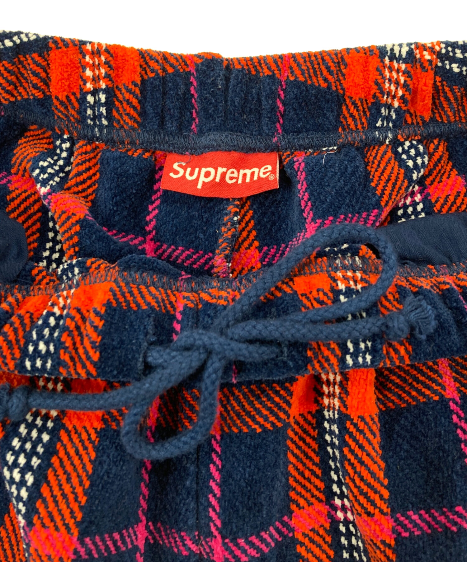 19ss Supreme Plaid Velour Shortシュプリーム(中古・古着通販 19ss Supreme Plaid Velour Shortシュプリーム(中古・古着通販