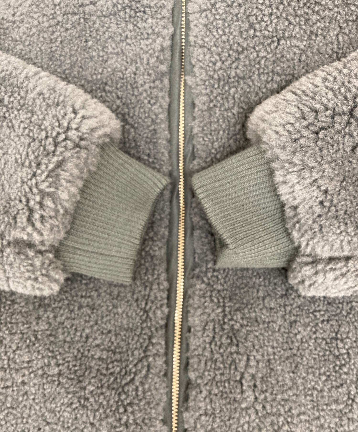 Upcycled eco fur hoody coat