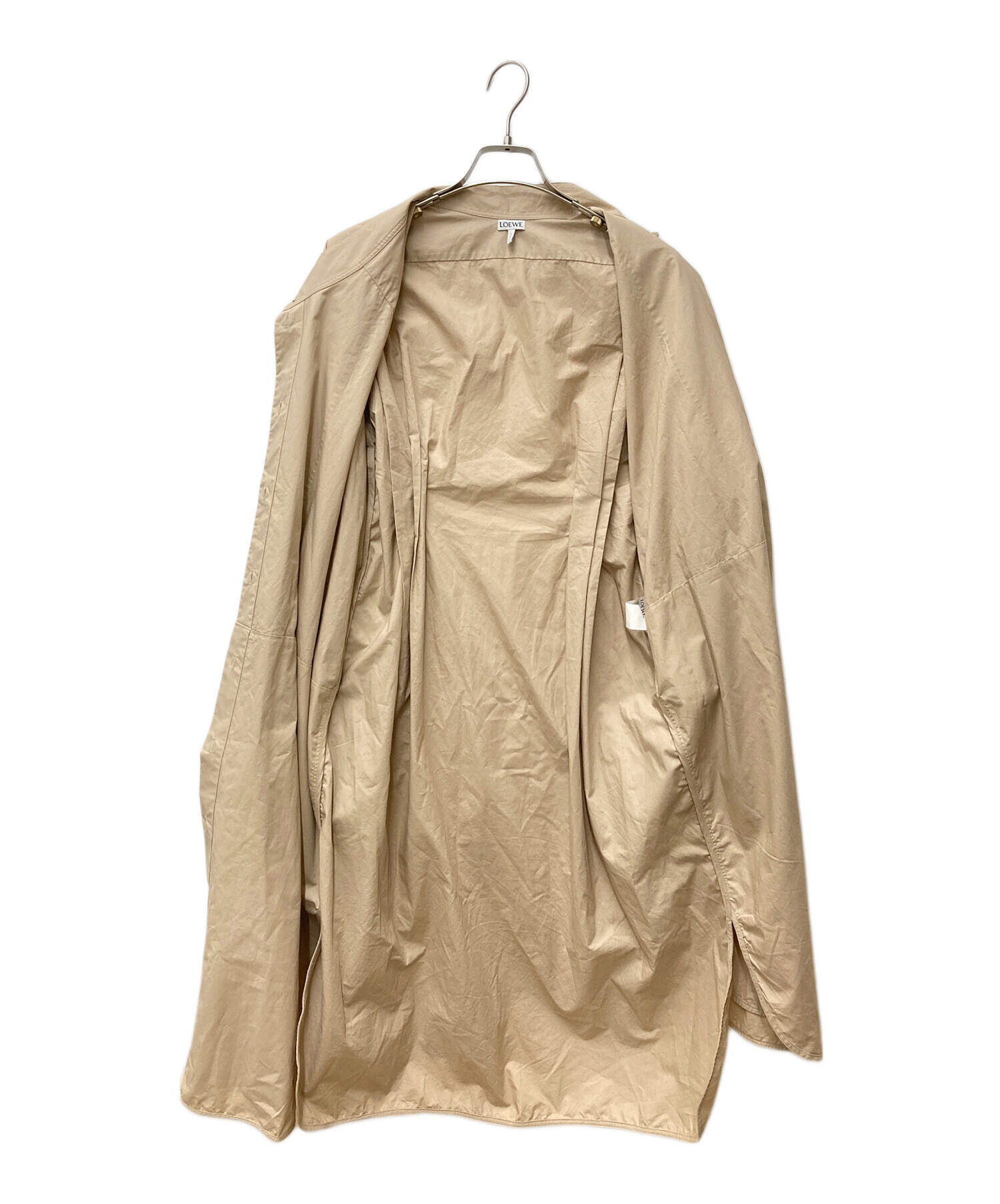 中古・古着通販】LOEWE (ロエベ) デザインシャツワンピース D2196750GA