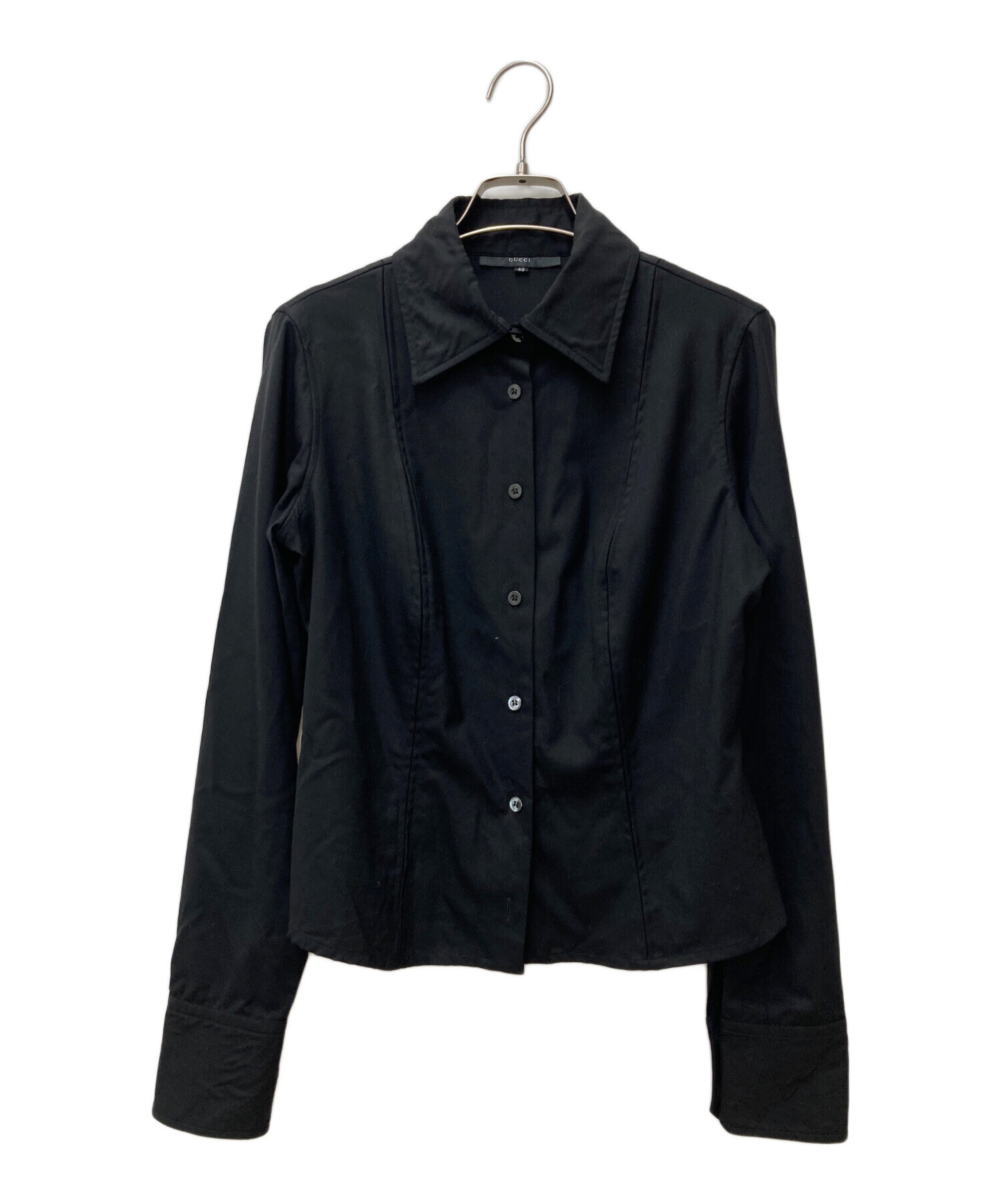 GUCCI ブラックシャツ サイズ40 GUCCI - 中古GUCCI | グッチ 長袖 