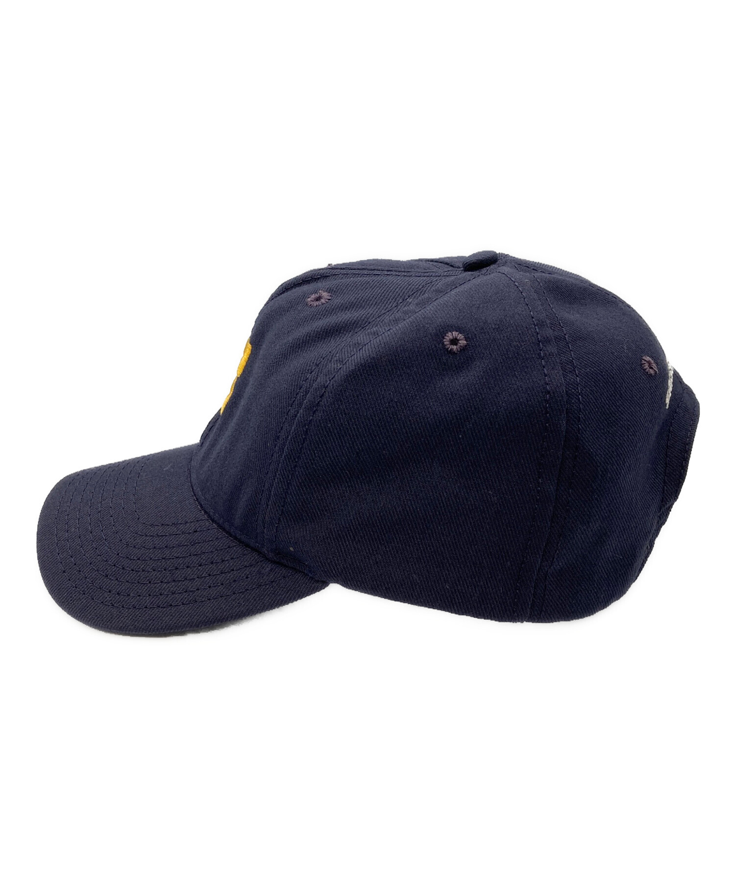 中古・古着通販】stussy (ステューシー) Sロゴキャップ ネイビー