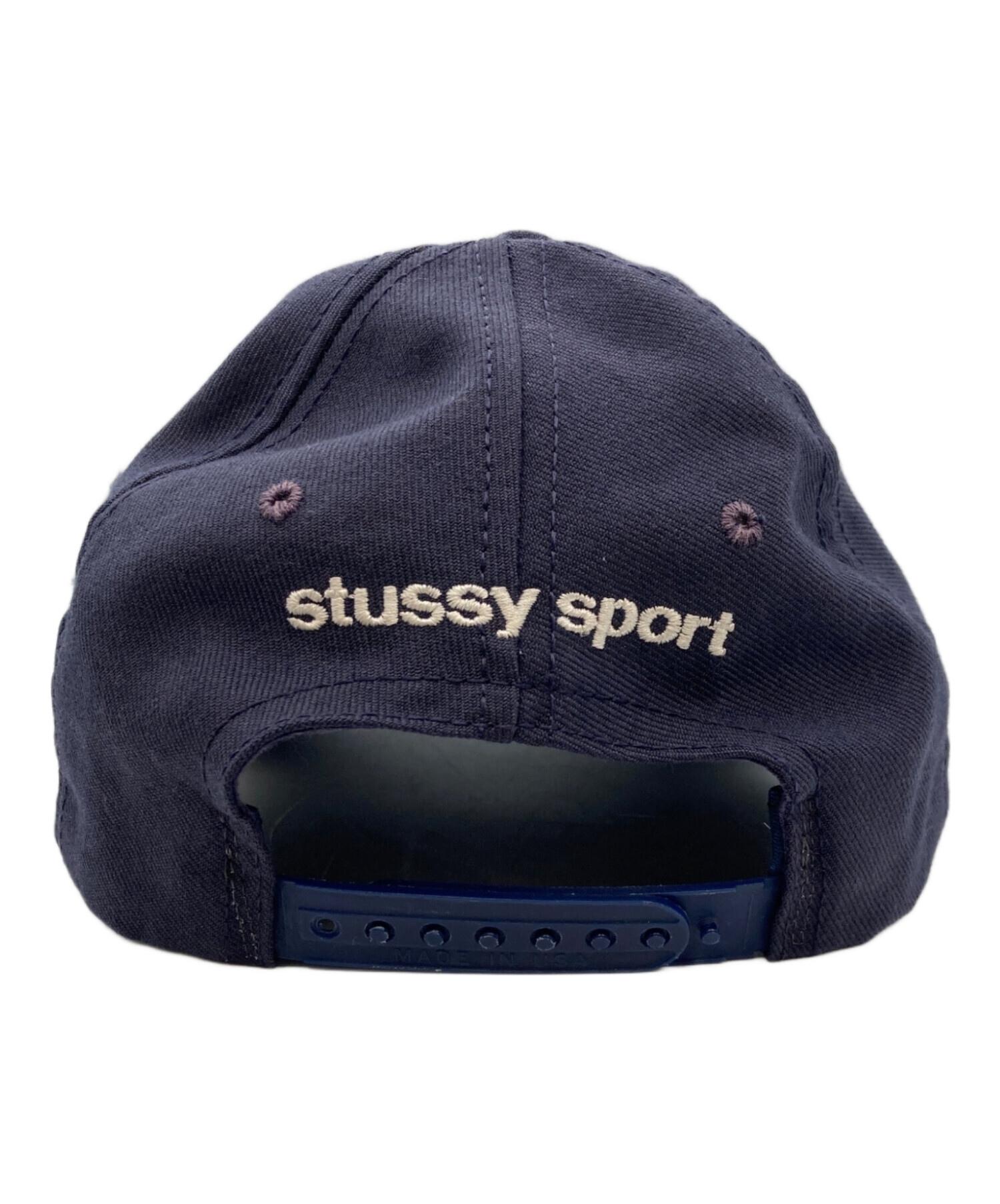 中古・古着通販】stussy (ステューシー) Sロゴキャップ ネイビー