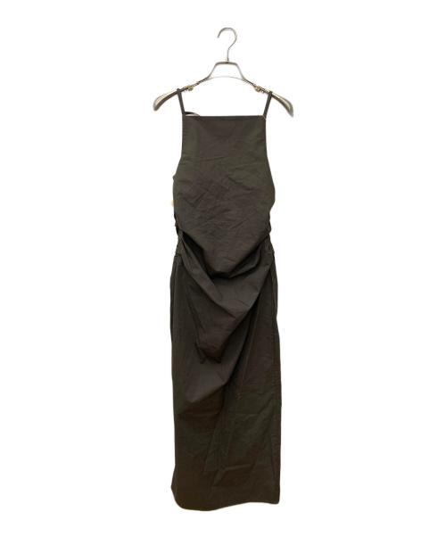中古・古着通販】anuke (アンヌーク) Backopen Shirring Onepiece
