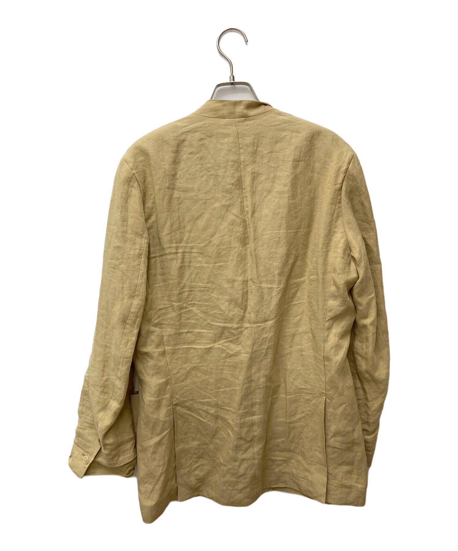 中古・古着通販】AURALEE (オーラリー) LINEN GABARDINE NO COLLAR