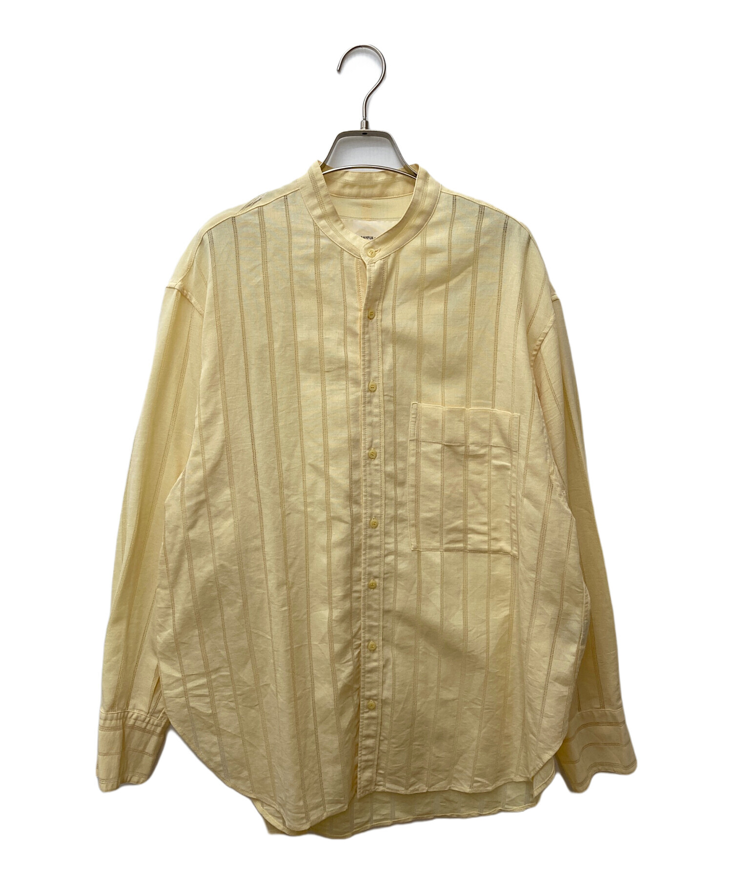 中古・古着通販】TODAYFUL (トゥデイフル) Sheerstripe Over Shirts 
