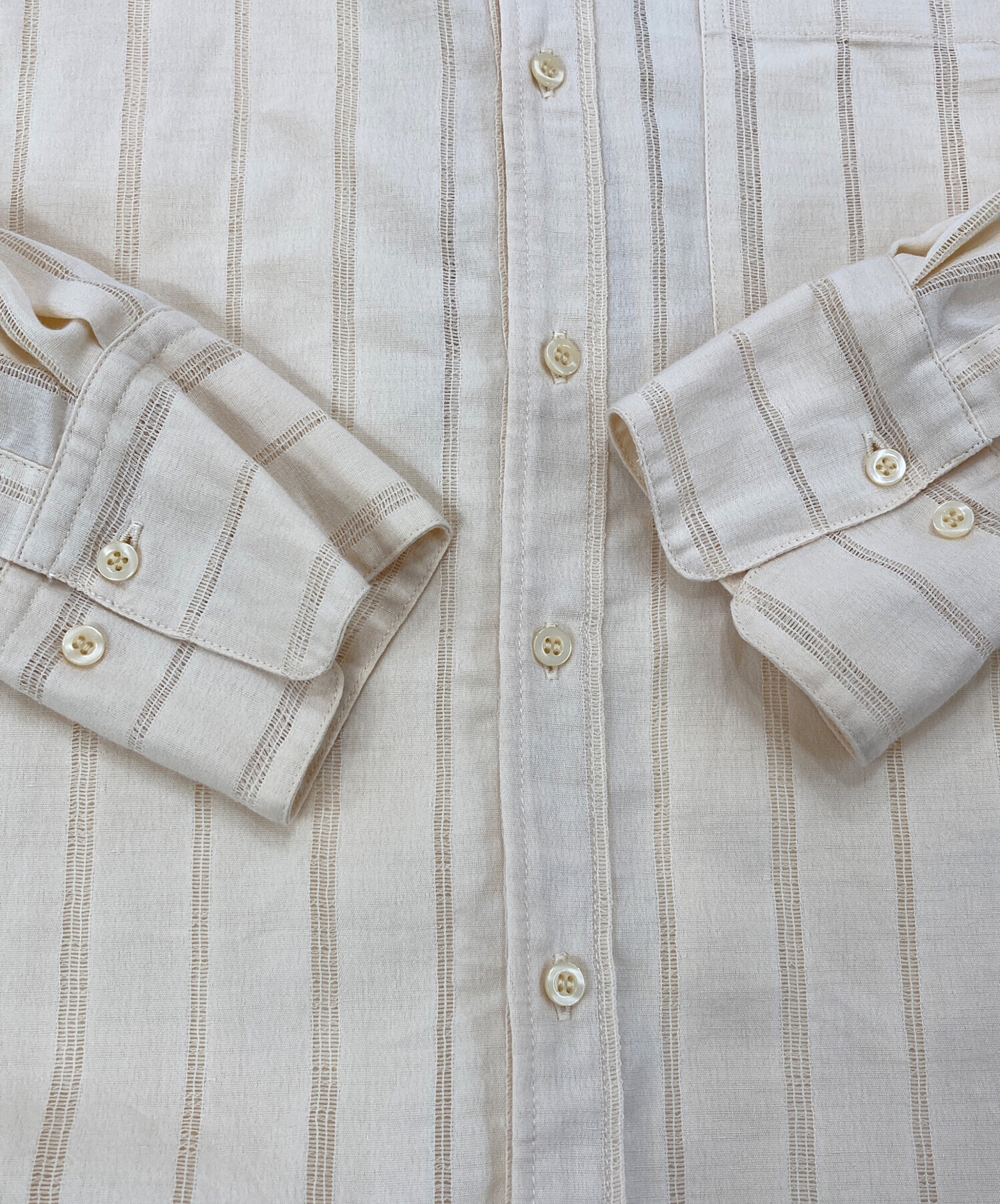 中古・古着通販】TODAYFUL (トゥデイフル) Sheerstripe Over Shirts 
