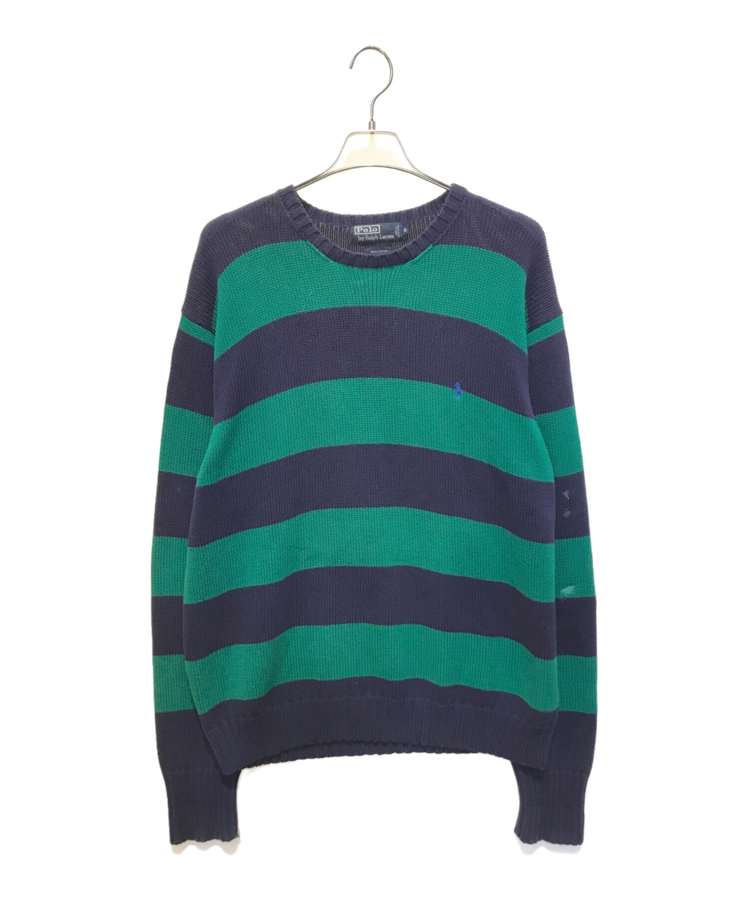 中古・古着通販】POLO RALPH LAUREN (ポロ・ラルフローレン) ボーダー