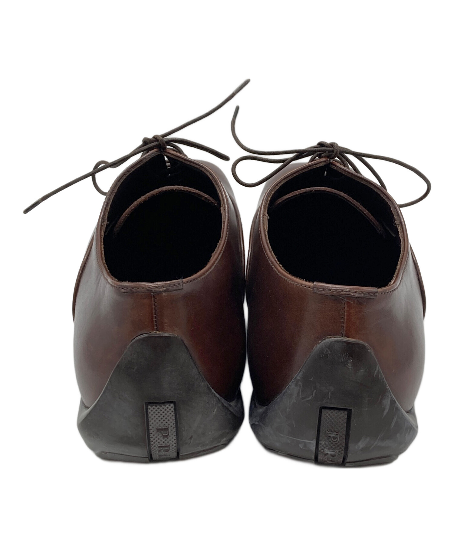 中古・古着通販】PRADA (プラダ) スクエアトゥードライビングシューズ