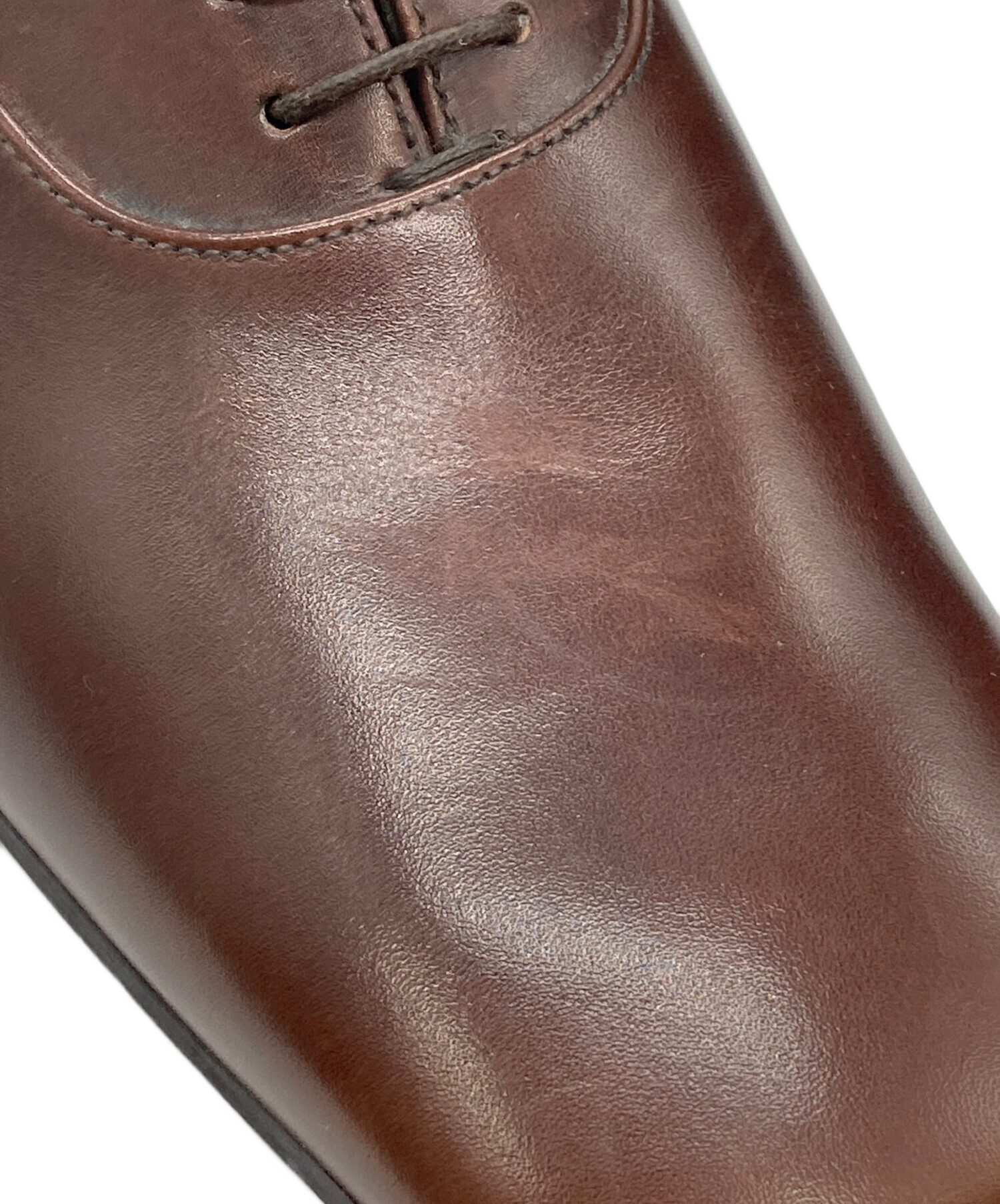 【美品】PRADA プラダ　レザー　ドライビングシューズ　ブラウン PRADA プラダ ローファー ドライビングシューズ38 ブラウン レザー