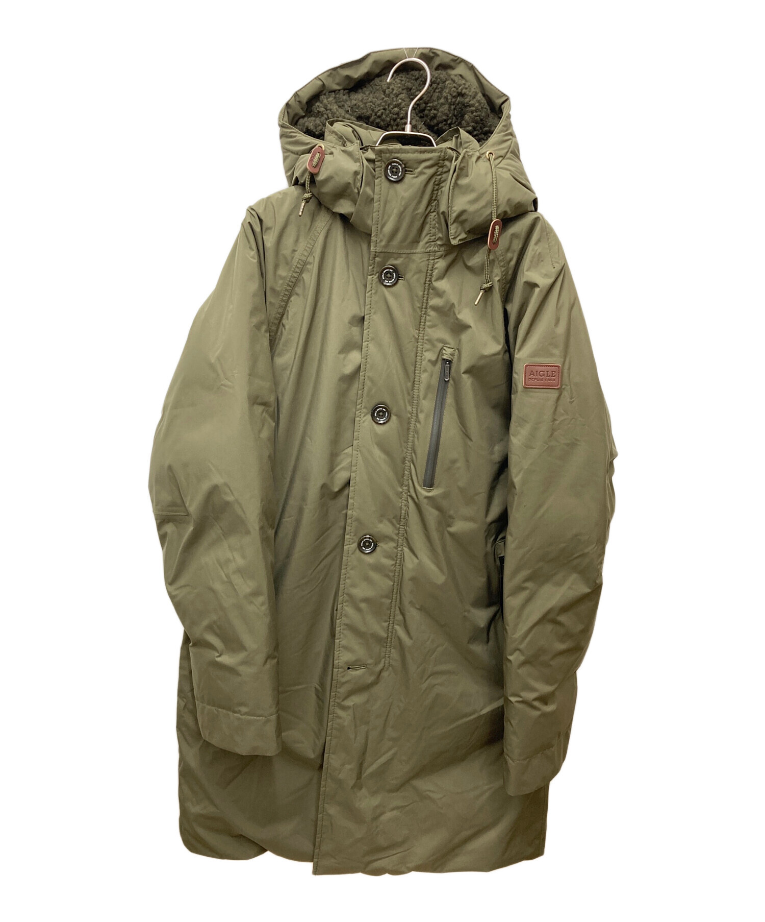 中古・古着通販】AIGLE (エーグル) 透湿防水 MTDファー付ダウン 