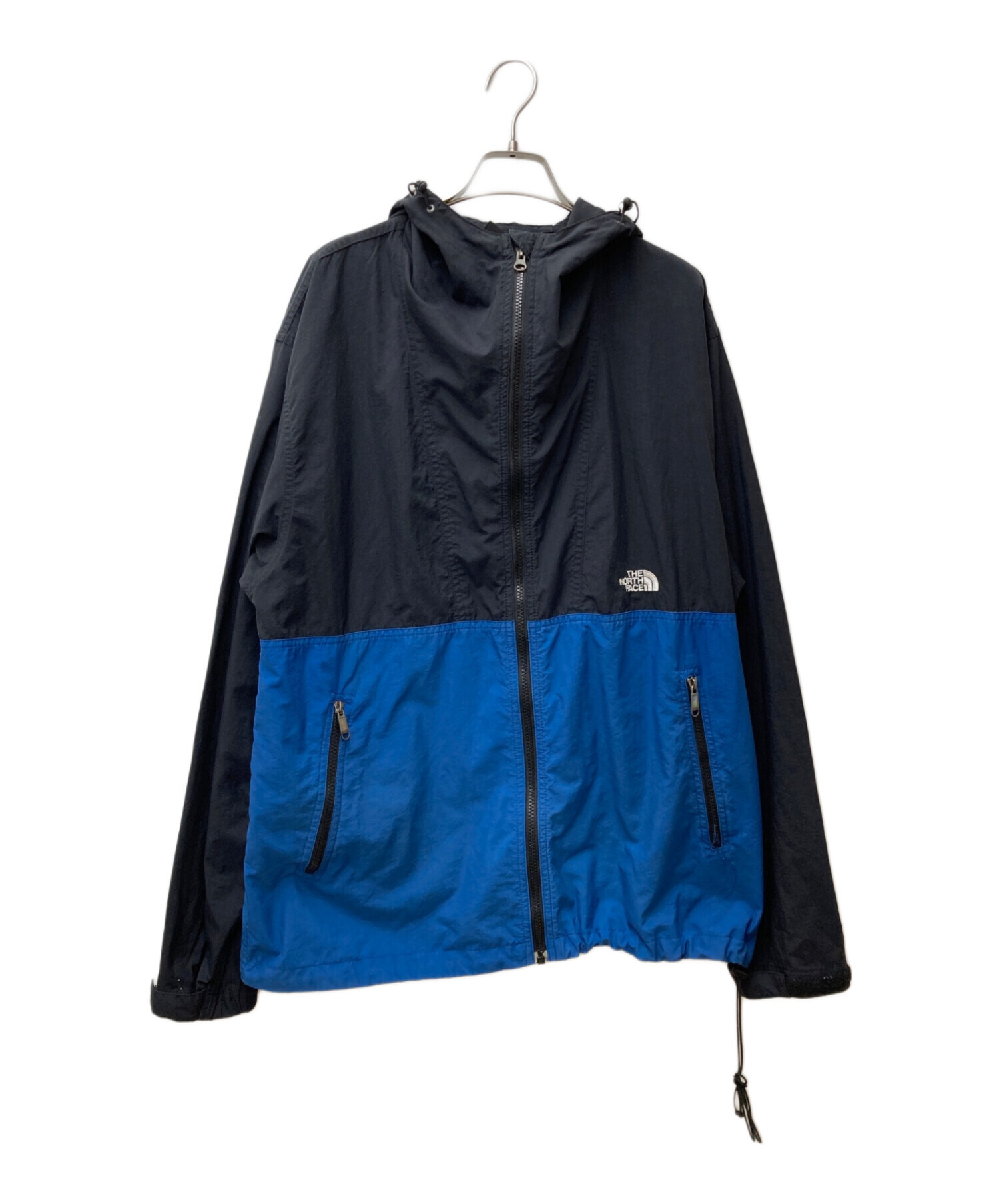【良品】THE NORTH FACE◆ザノースフェイス コンパクトジャケット/ナイロンジャケット/NP16970/Lサイズ ブルー イエロー 中古・古着通販】THE NORTH FACE (ザ ノース フェイス) コンパクト
