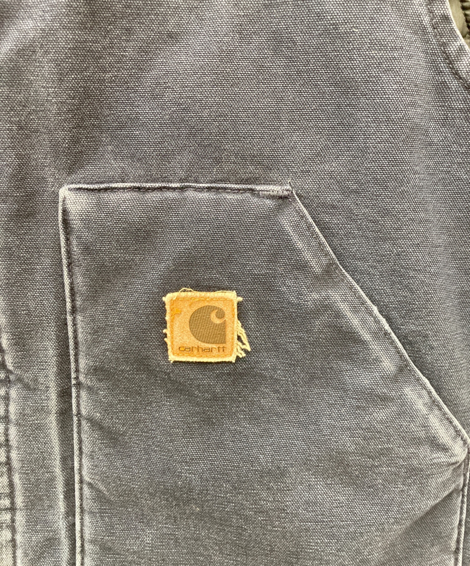 中古・古着通販】CarHartt (カーハート) ダックベスト ネイビー